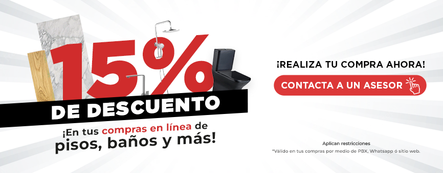15% de descuento en todo Ferco.com.gt