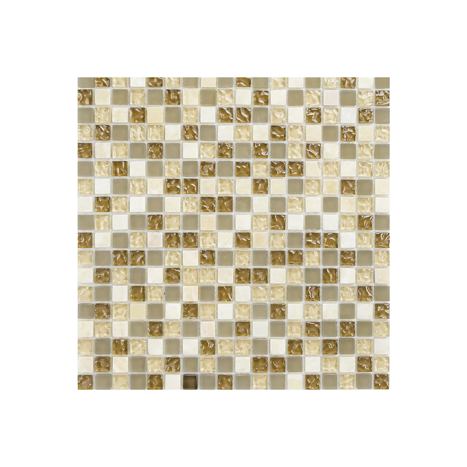 VETRO PIEDRA BEIGE VP06 (1.5 X 1.5) 30 X 30