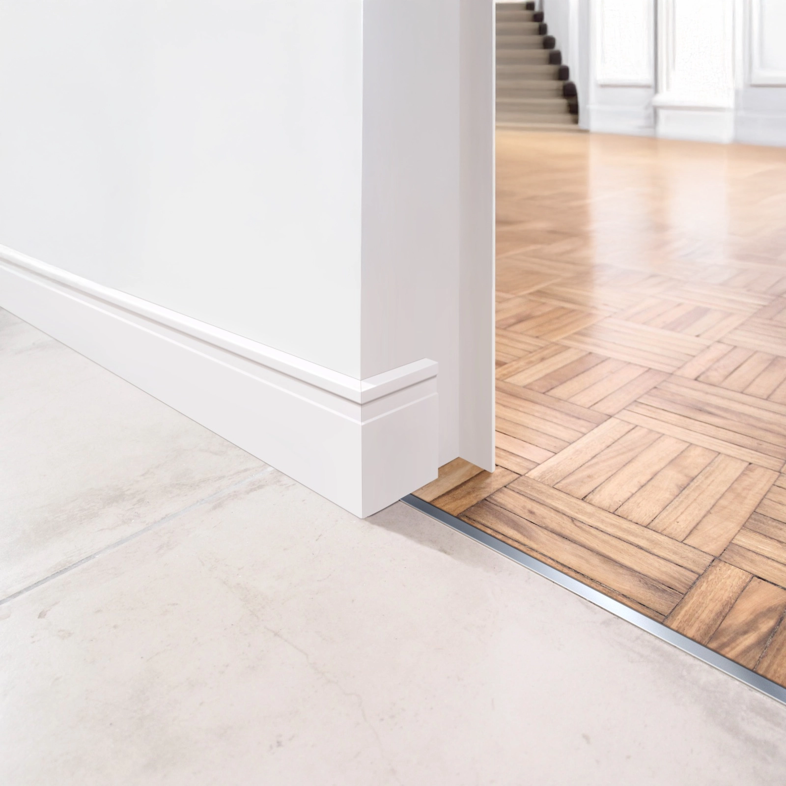 ZOCALO MAXI LINE BLANCO 150X2500MM