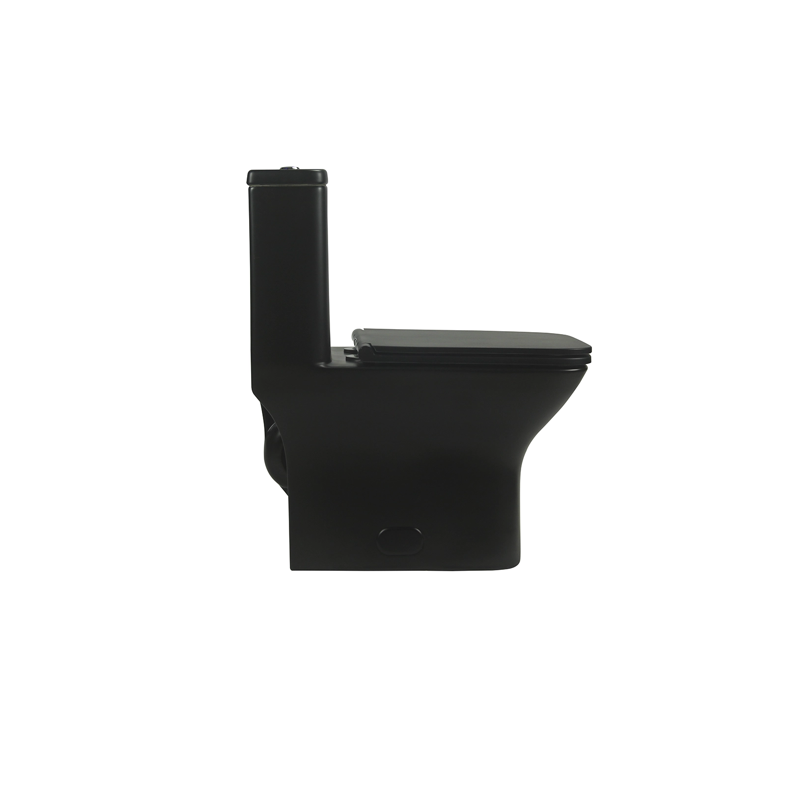 ARGOS NEGRO INODORO ONE PIECE C/ASIENTO CUADRADO CIERRE LENTO PUSH 4-6LT CL-12248AYA