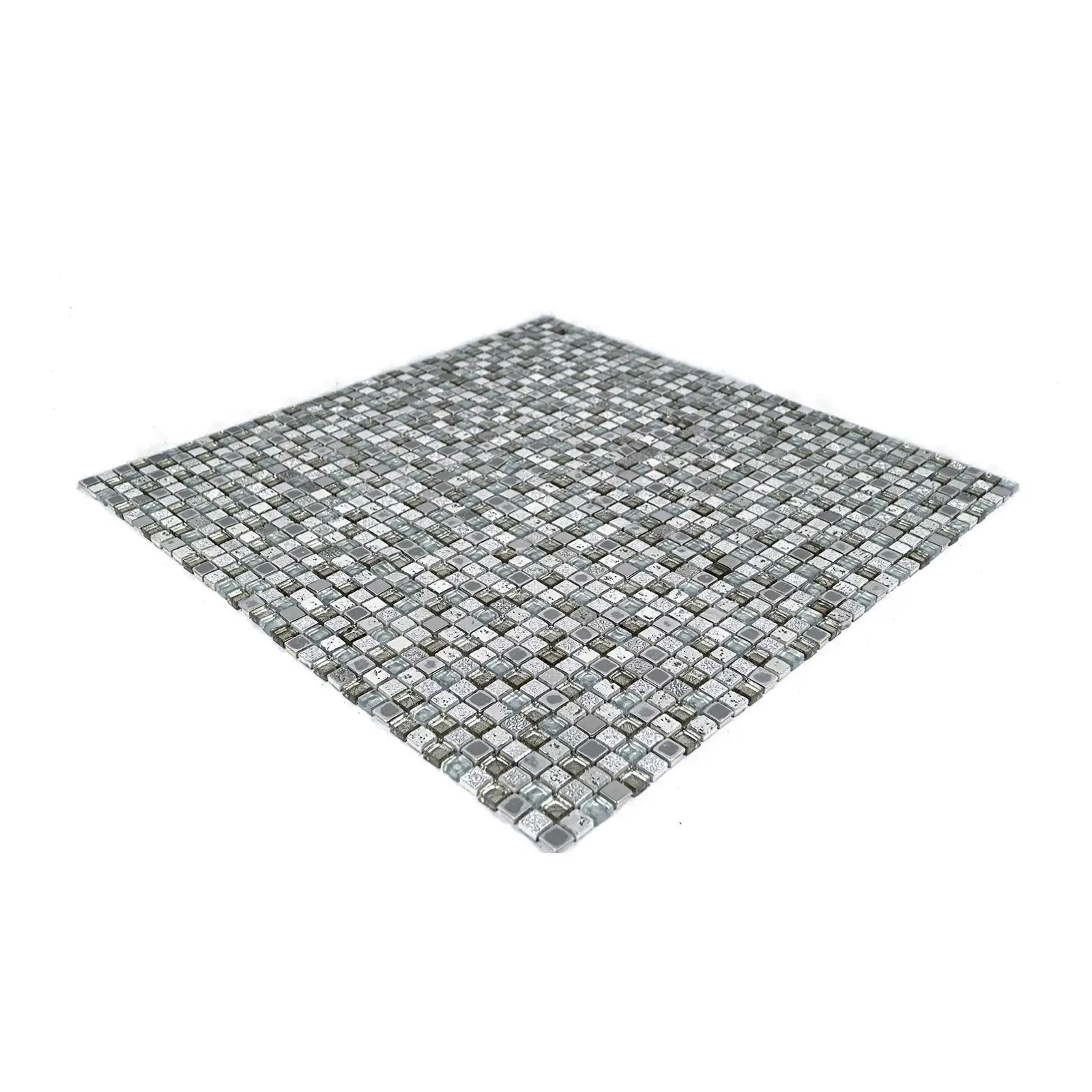 MOSAICOS  VETRO PIEDRA CUBO MATE