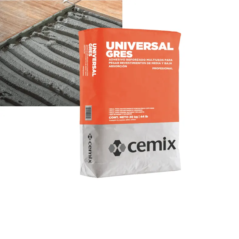 CEMIX UNIVERSAL GRES GRIS SACO 20KG