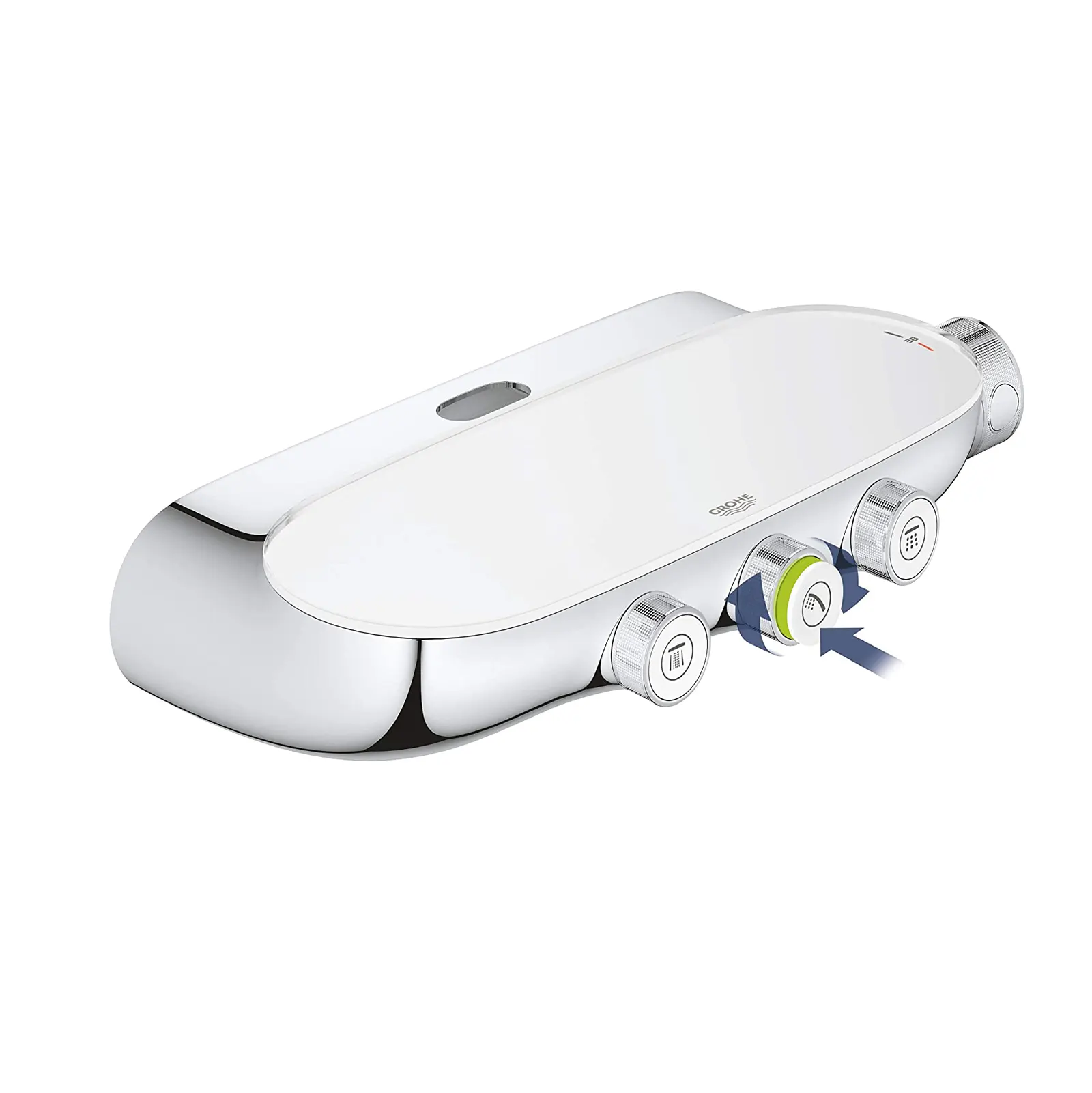 SISTEMA DE DUCHA TERMOSTATO CON BARRA, MANGUERA, TELEFONO Y CABEZA SMARTCONTROL
