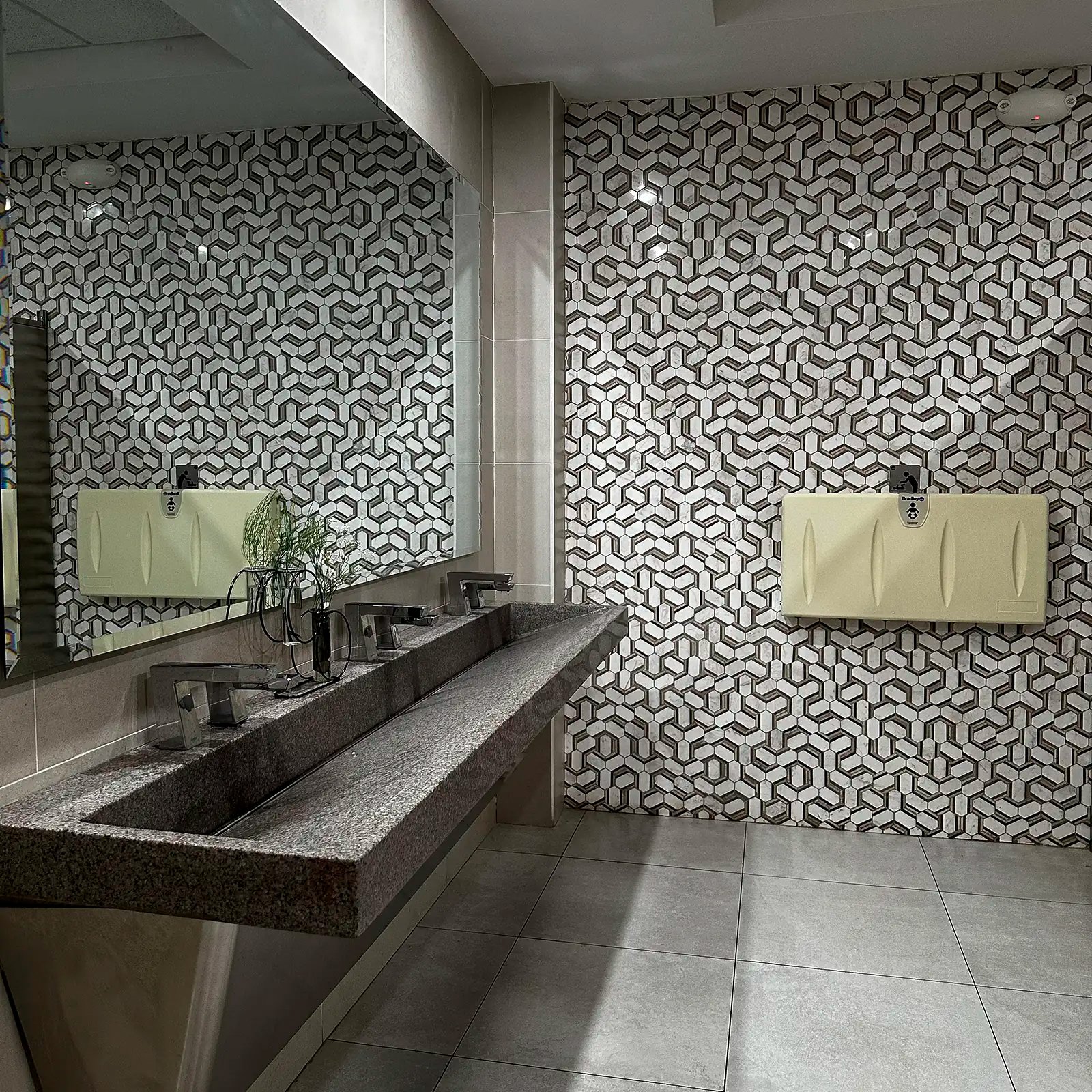 MOSAICO HEXAGONAL BRILLANTE HEXA PYTHON 26X30 CM