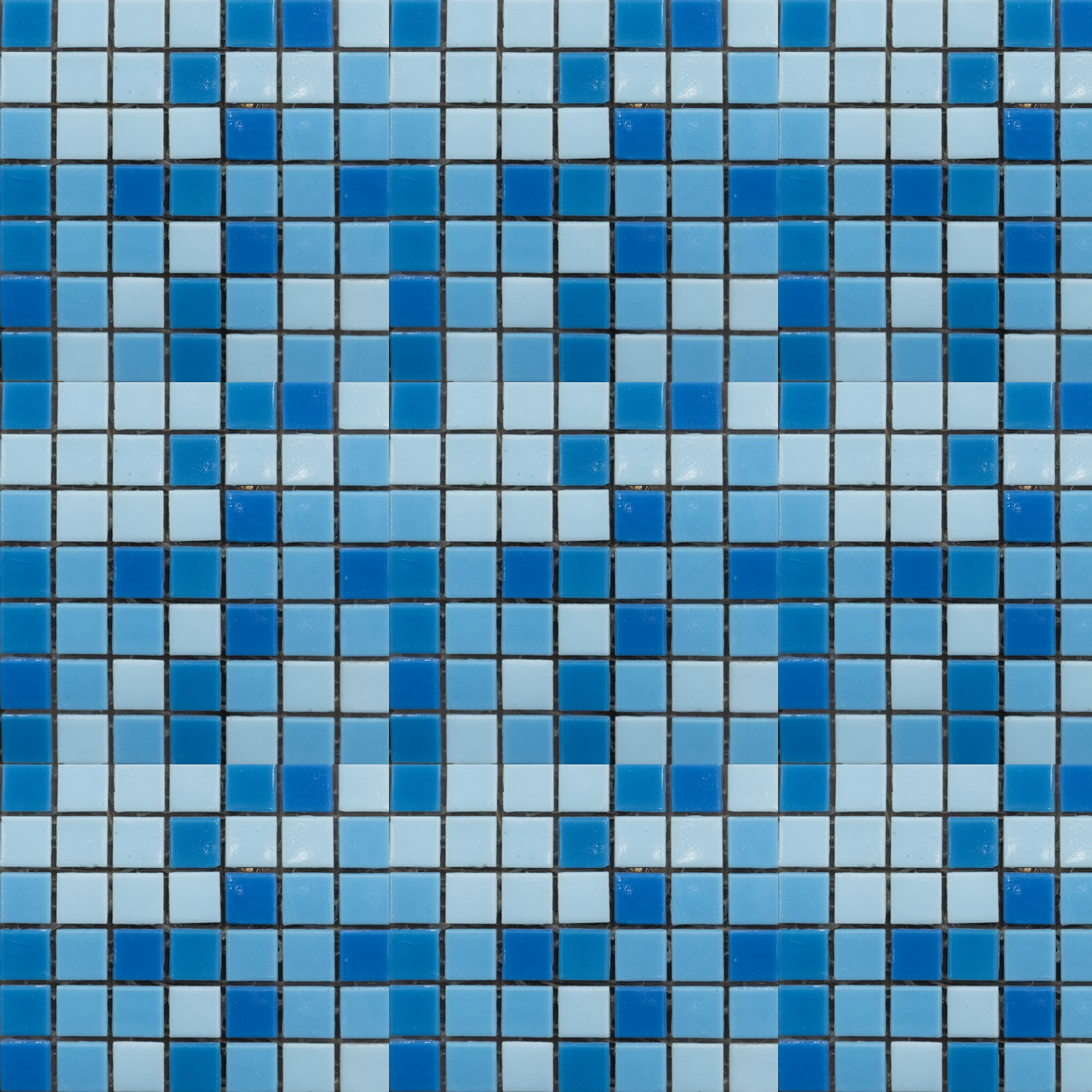 SOLID MIX BLUE MOSAICO 32.7 X 32.7 (2X2) 2.14 MT (MALLA)