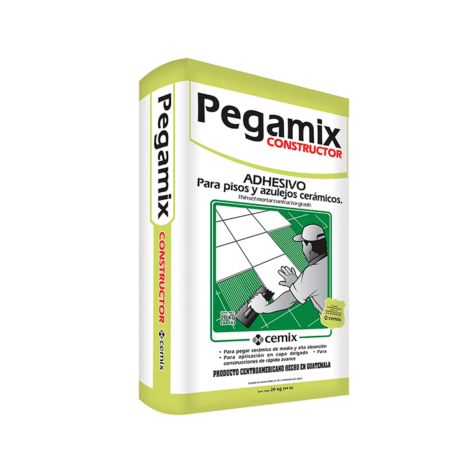 PEGAMIX CONSTRUCTOR GRIS SACO 20KG