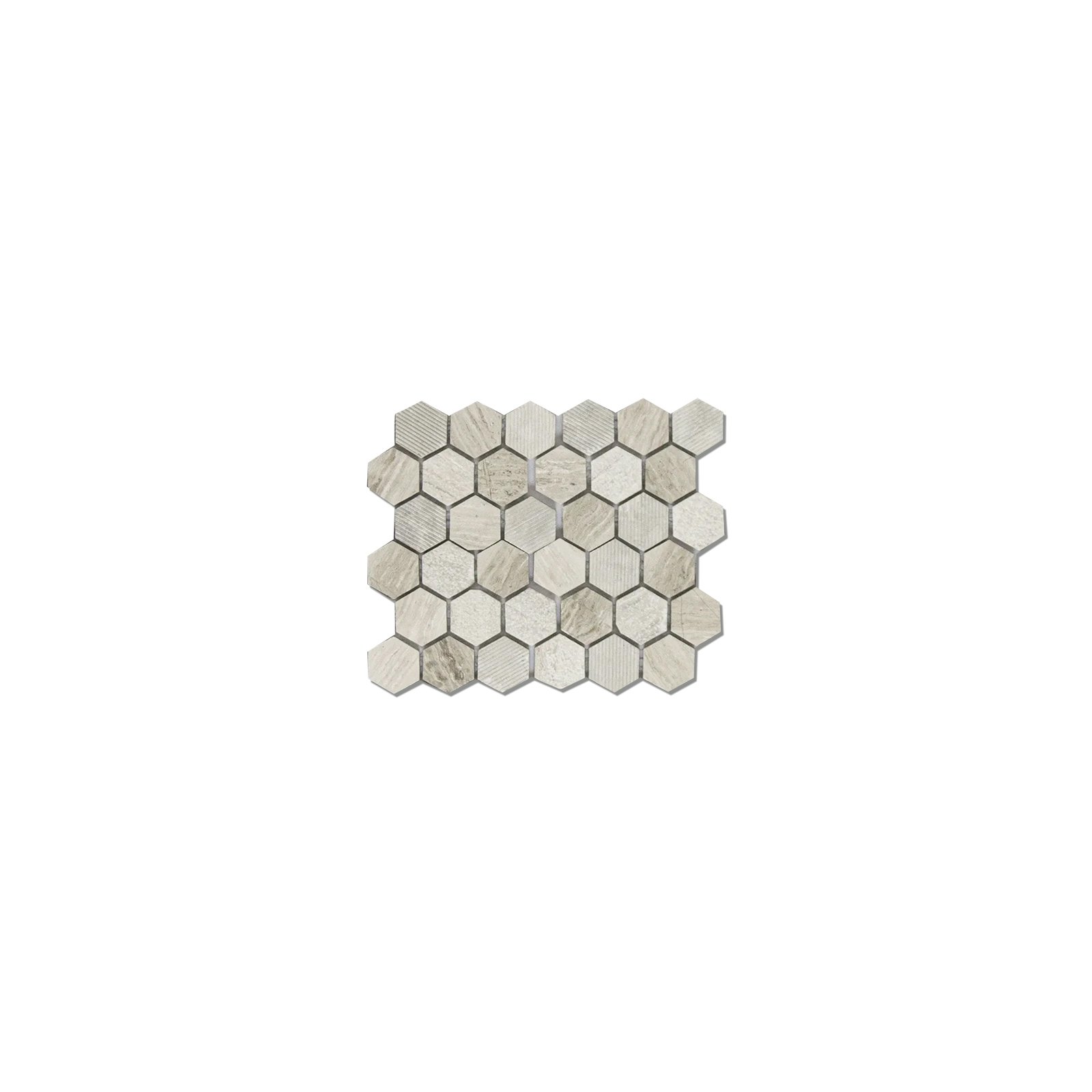 MOSAICO HEXAGONAL PETRA BEIGE 29.3X30.5 CM