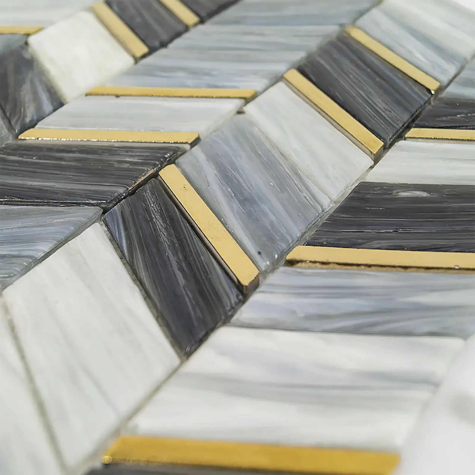 MOSAICOS  ZIGZAG BRILLANTE