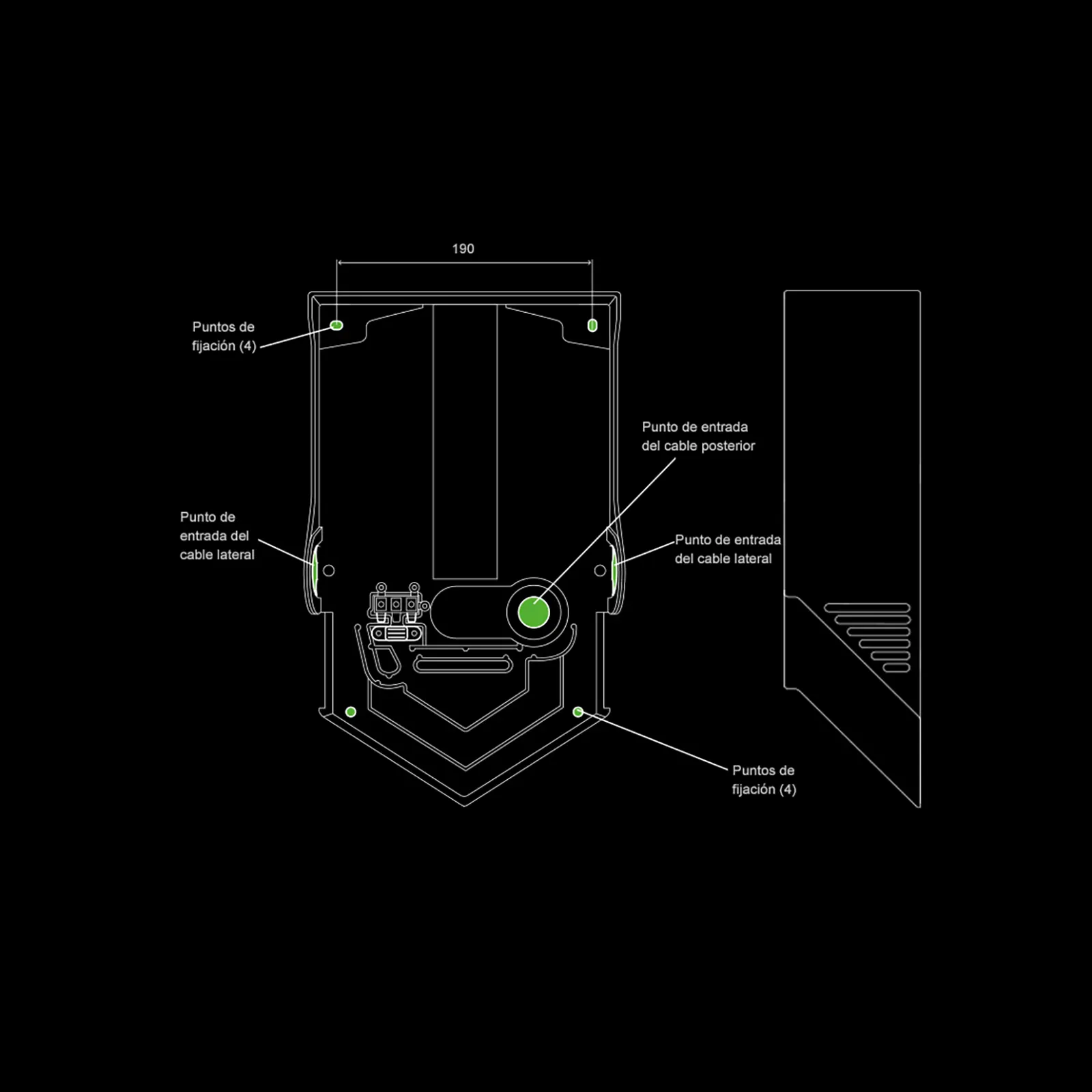 SECADOR DE MANOS DE SENSOR AIRBLADE V