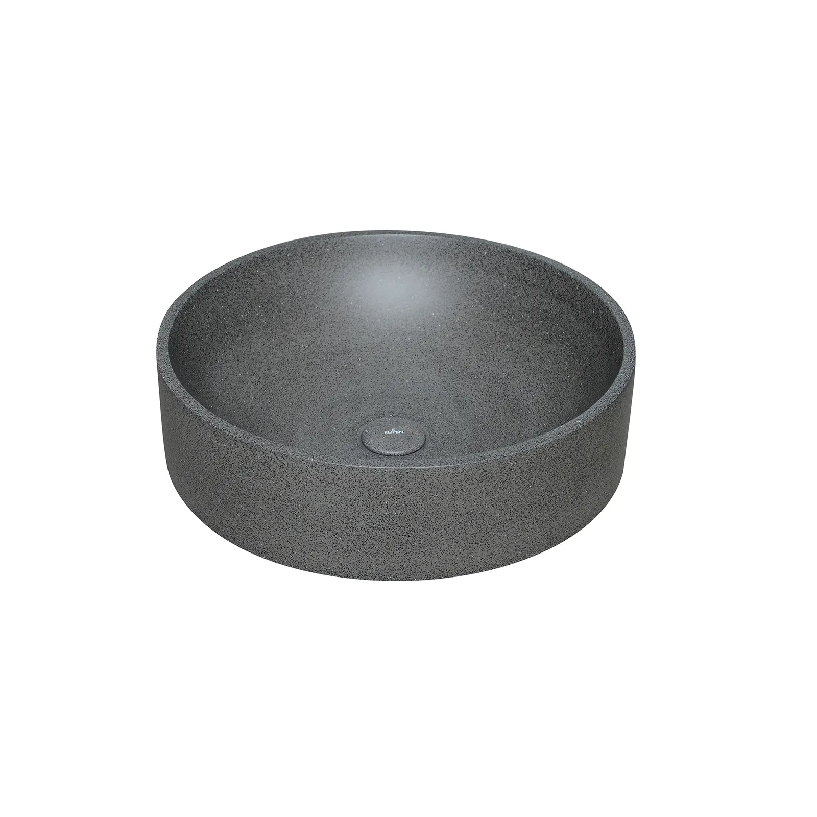 LAVAMANOS CONCRETO BOWL NEGRO SANDSTONE