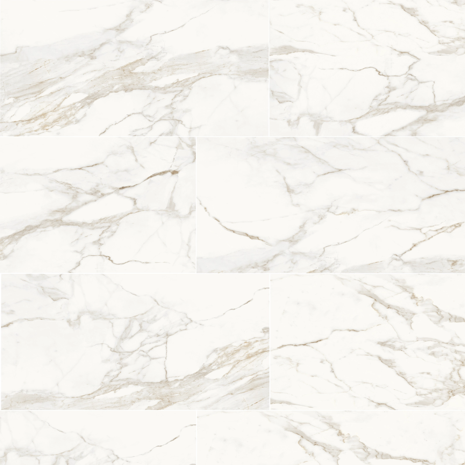 CALACATTA WHITE (P) PULIDO 9MM RECT. 60 X 120
