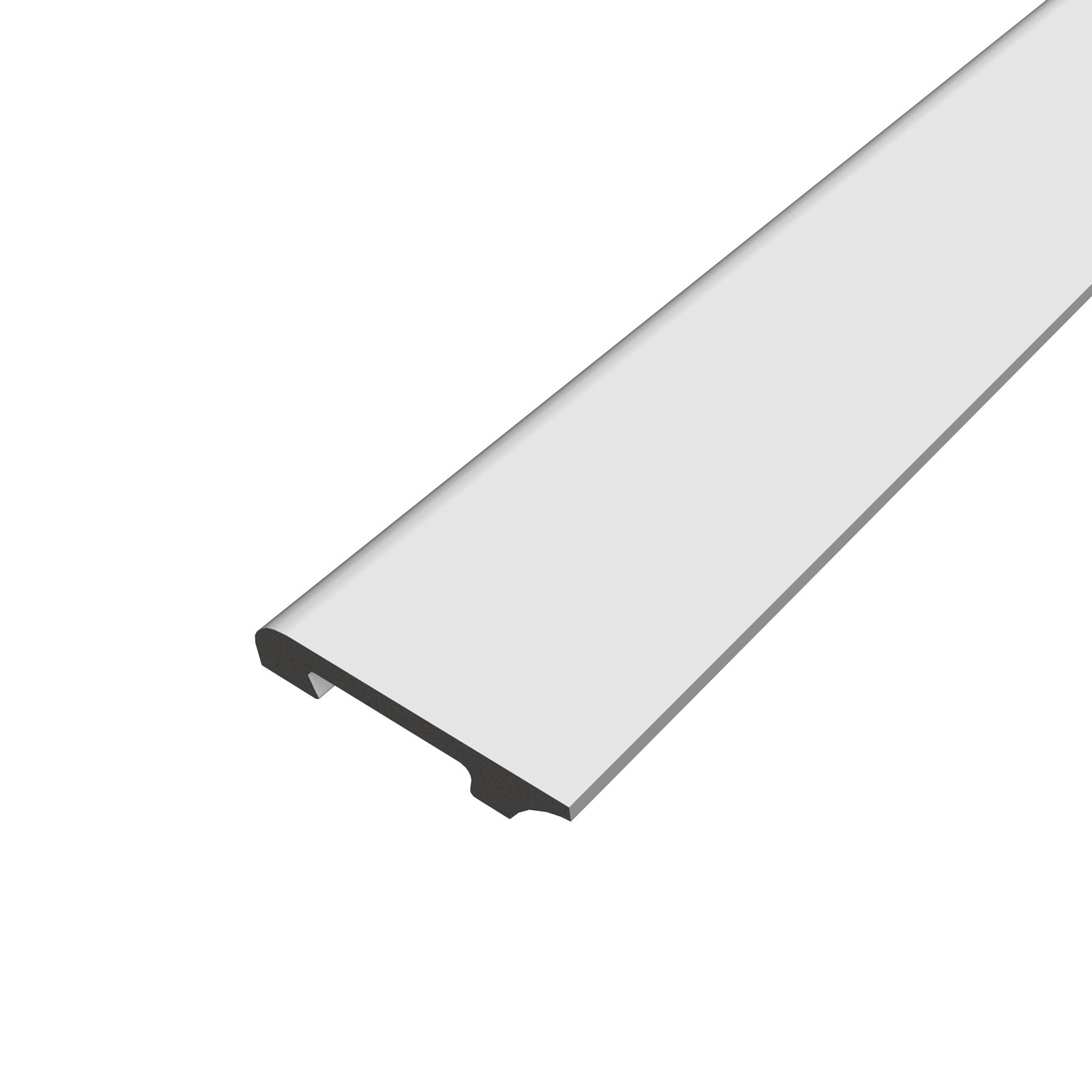 ZÓCALO ALBA BLANCO CURVO 14X75X2900MM