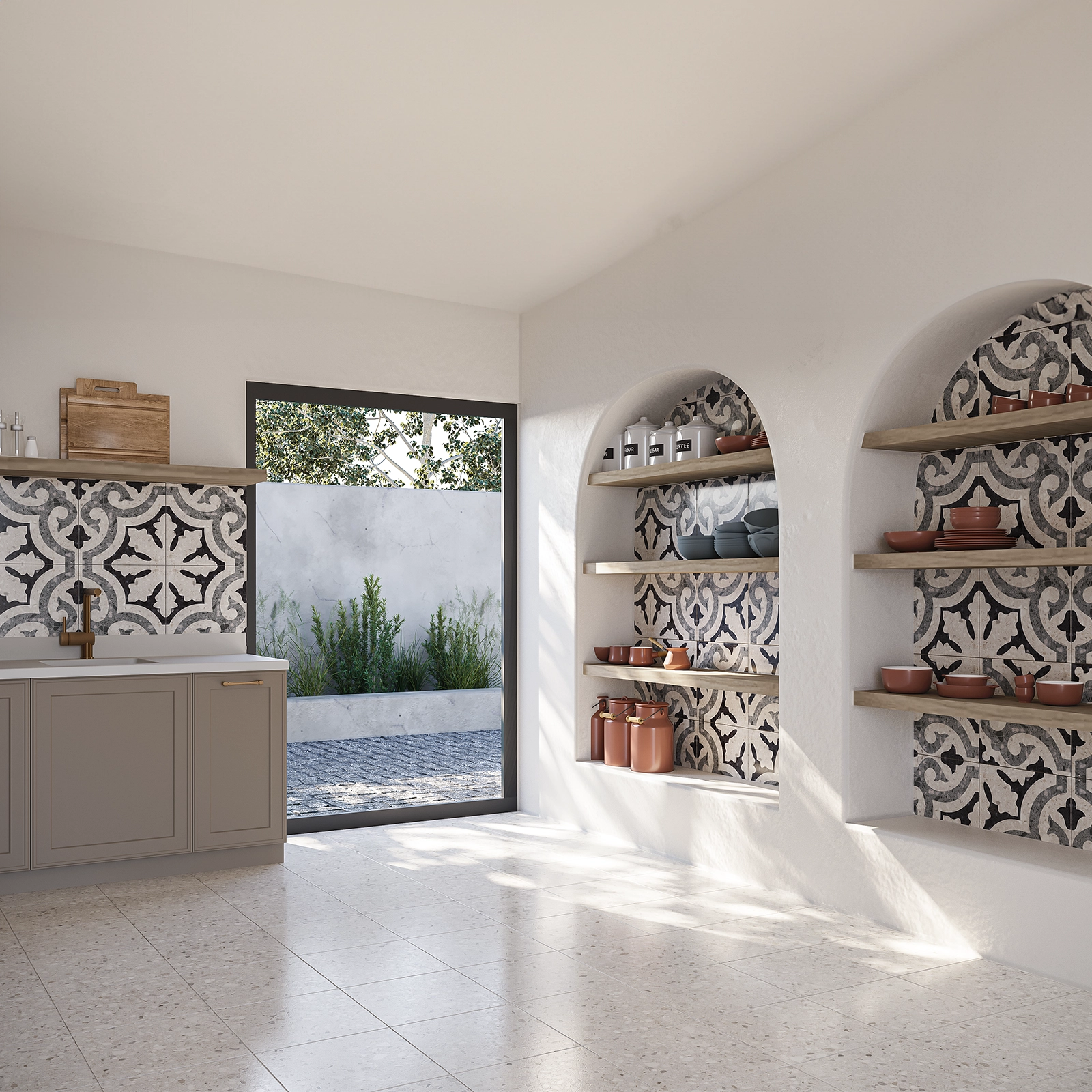 GAREA BLANCO FD MATE SIN RECT 36 X 36