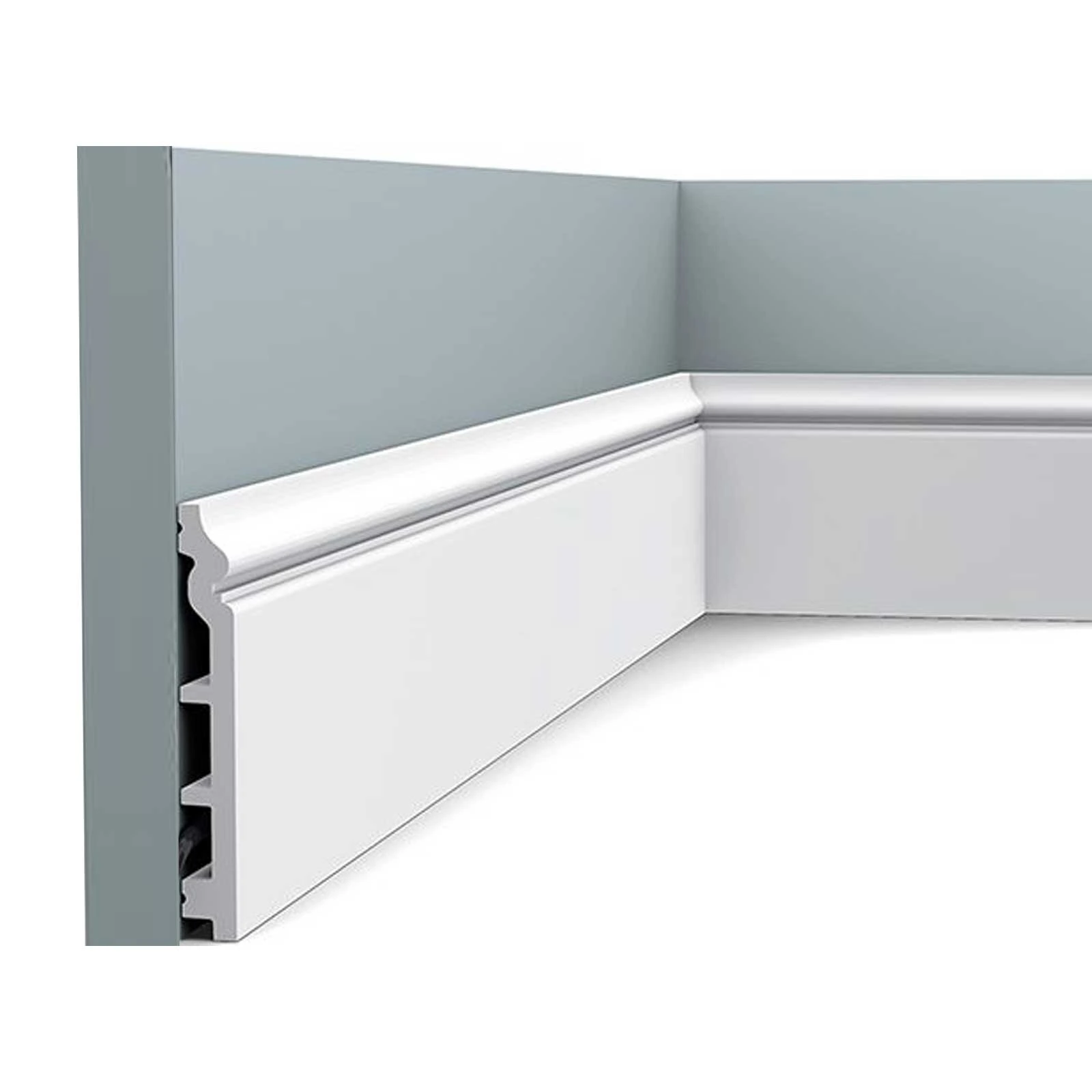 ZOCALO CONTOUR BIG FLEX BLANCO 18X138X2000MM