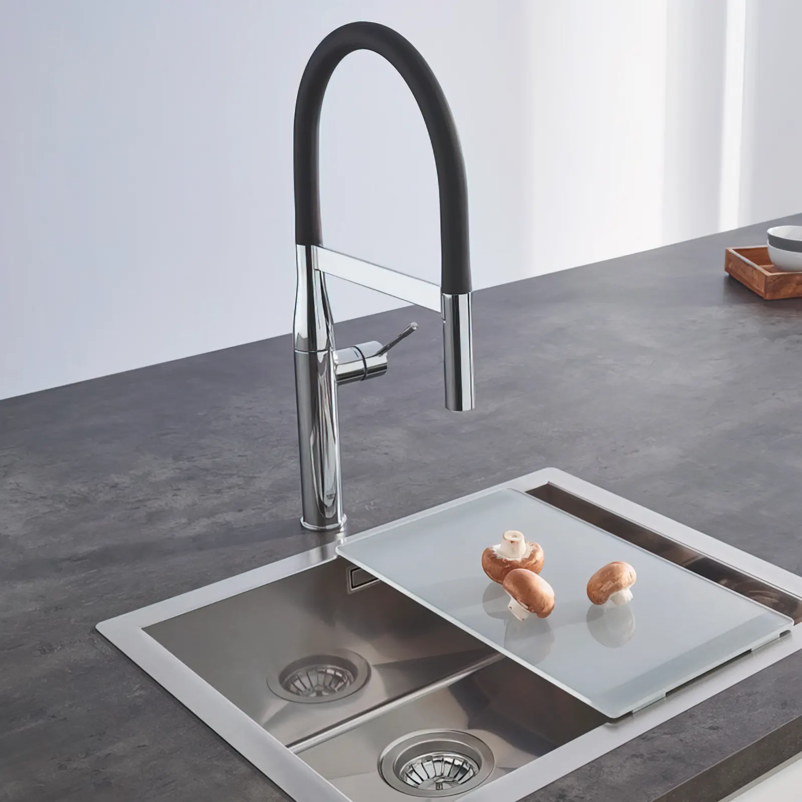 Grohe Grohe Essence monomando cocina semiprofesional con -35%. Oferta y  Comprar