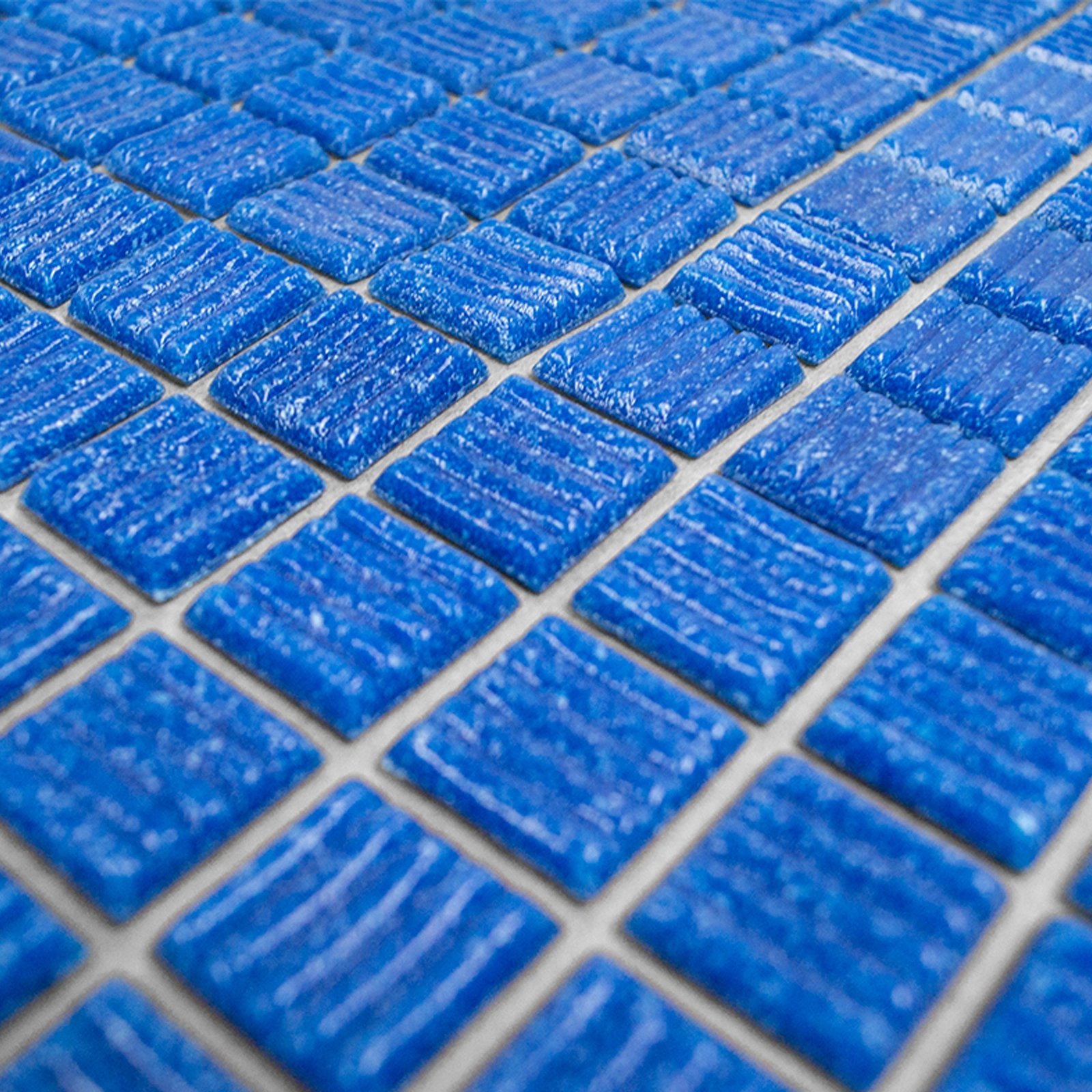 VETRO MOSAICO DARK BLUE EXTRA 32.7 X 32.7 (MALLA)