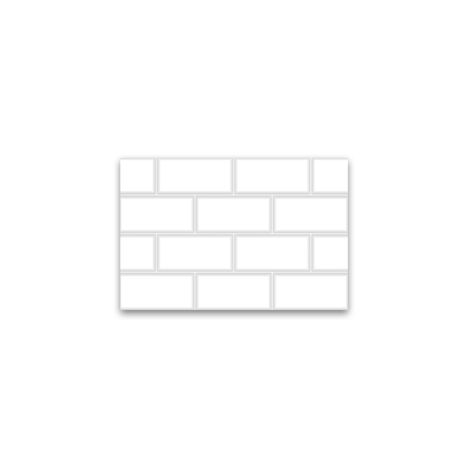 BRIKO BLANCO FD BRILLANTE SIN RECT 20 X 30