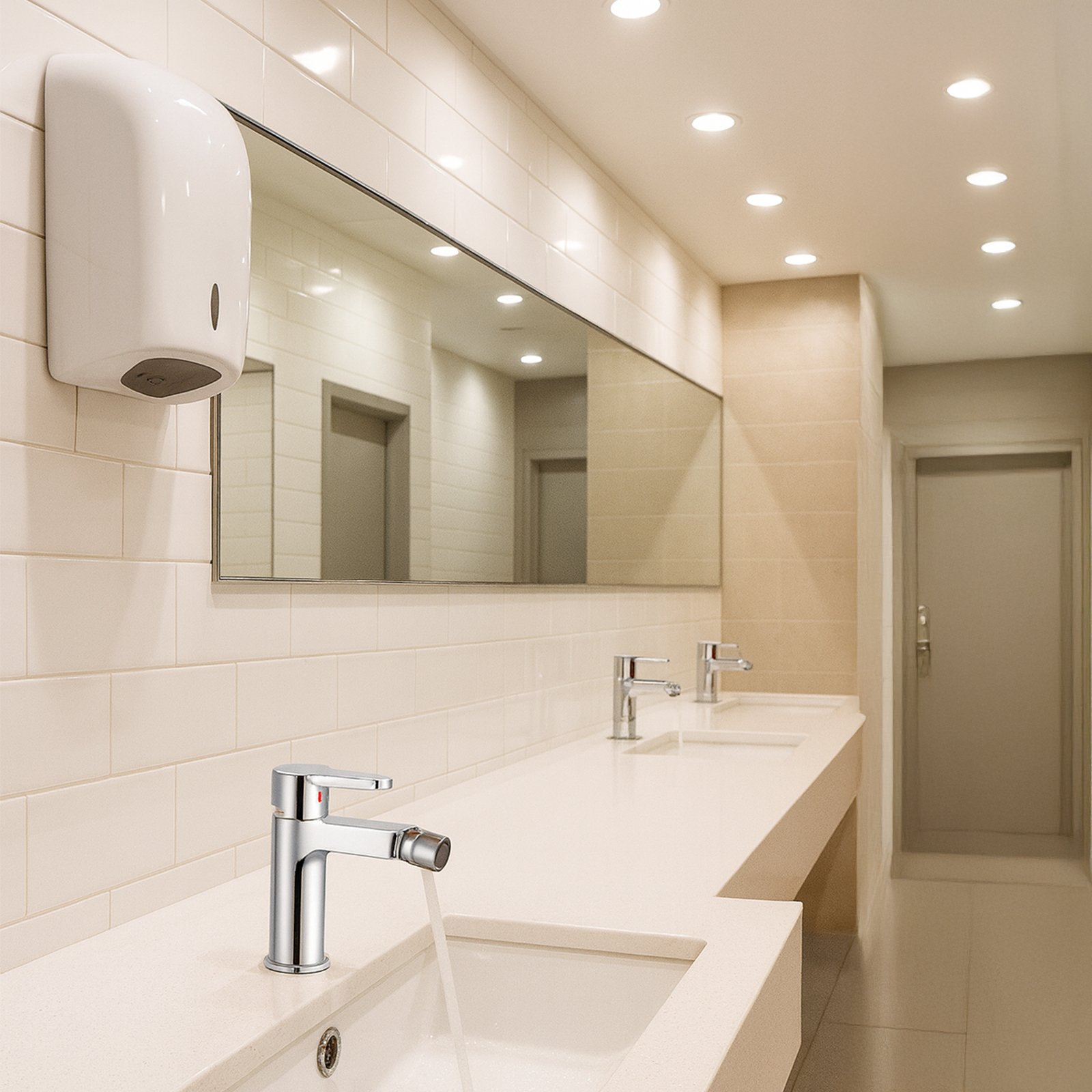 GRIFO BIDET TRENTO CROMO MONOMANDO S/DESAGUE