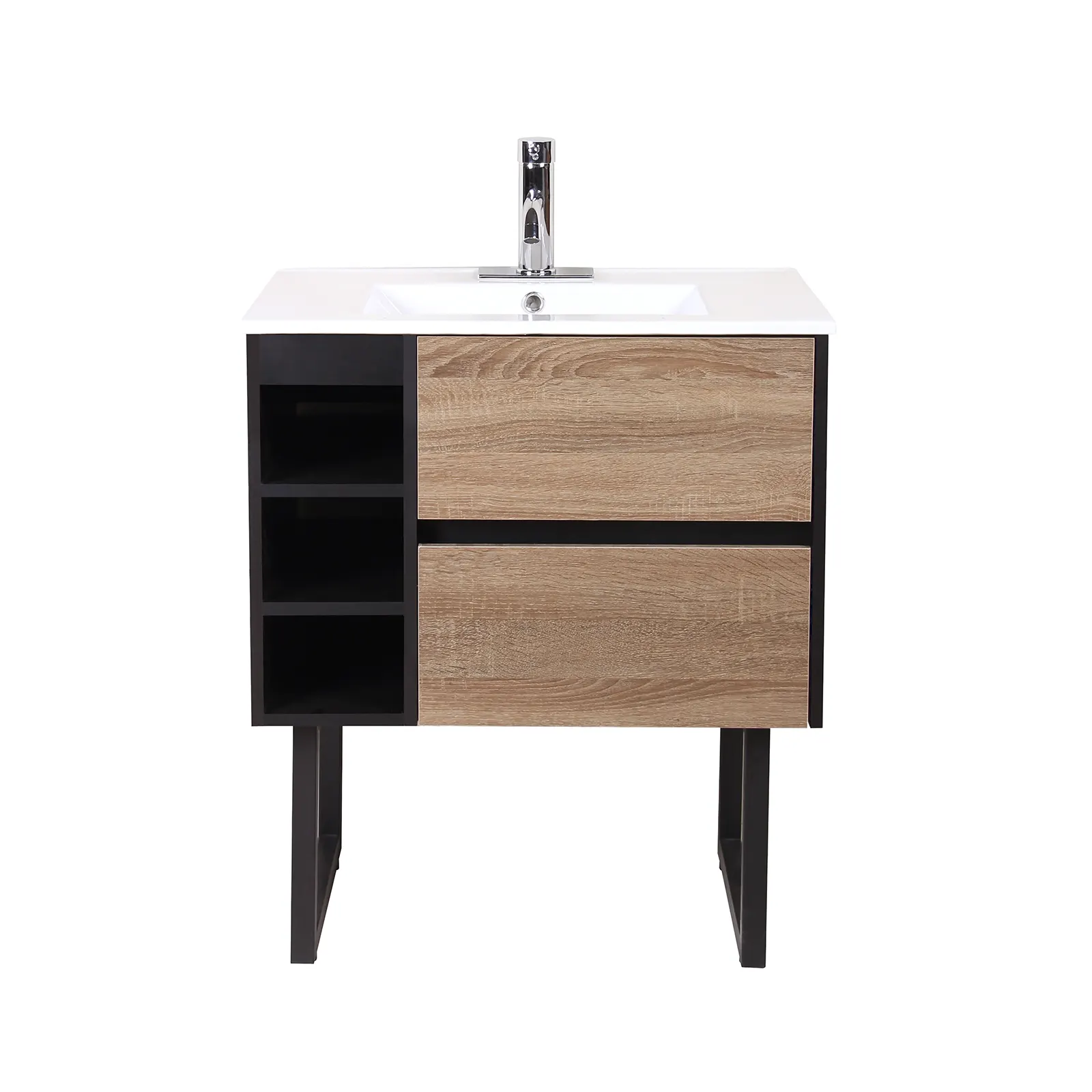 california mueble para baño con lavamanos de ceramica