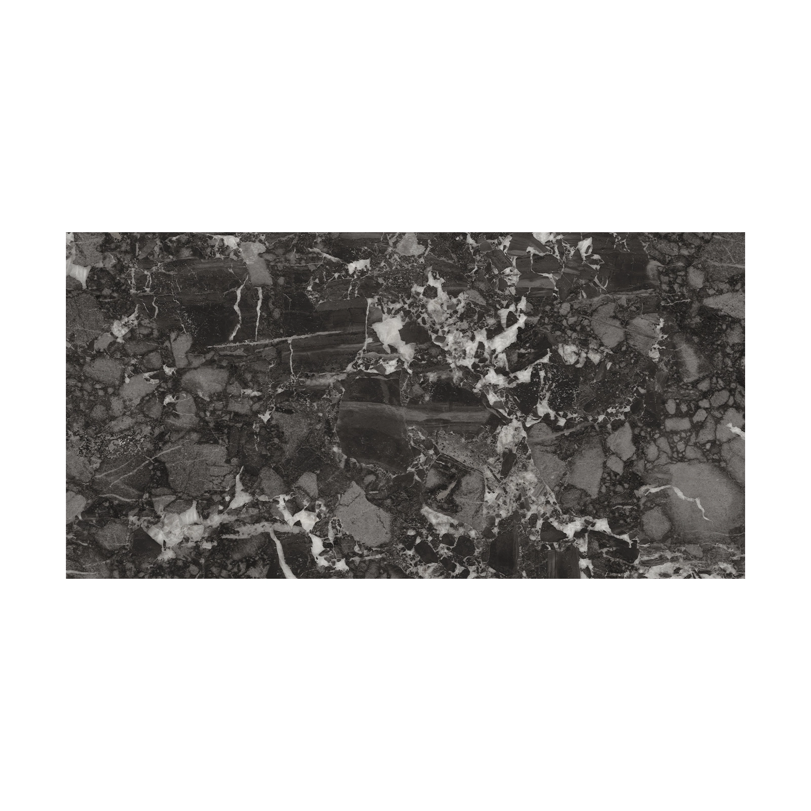 AVENTINO NEGRO PULIDO RECT. 90 X 180