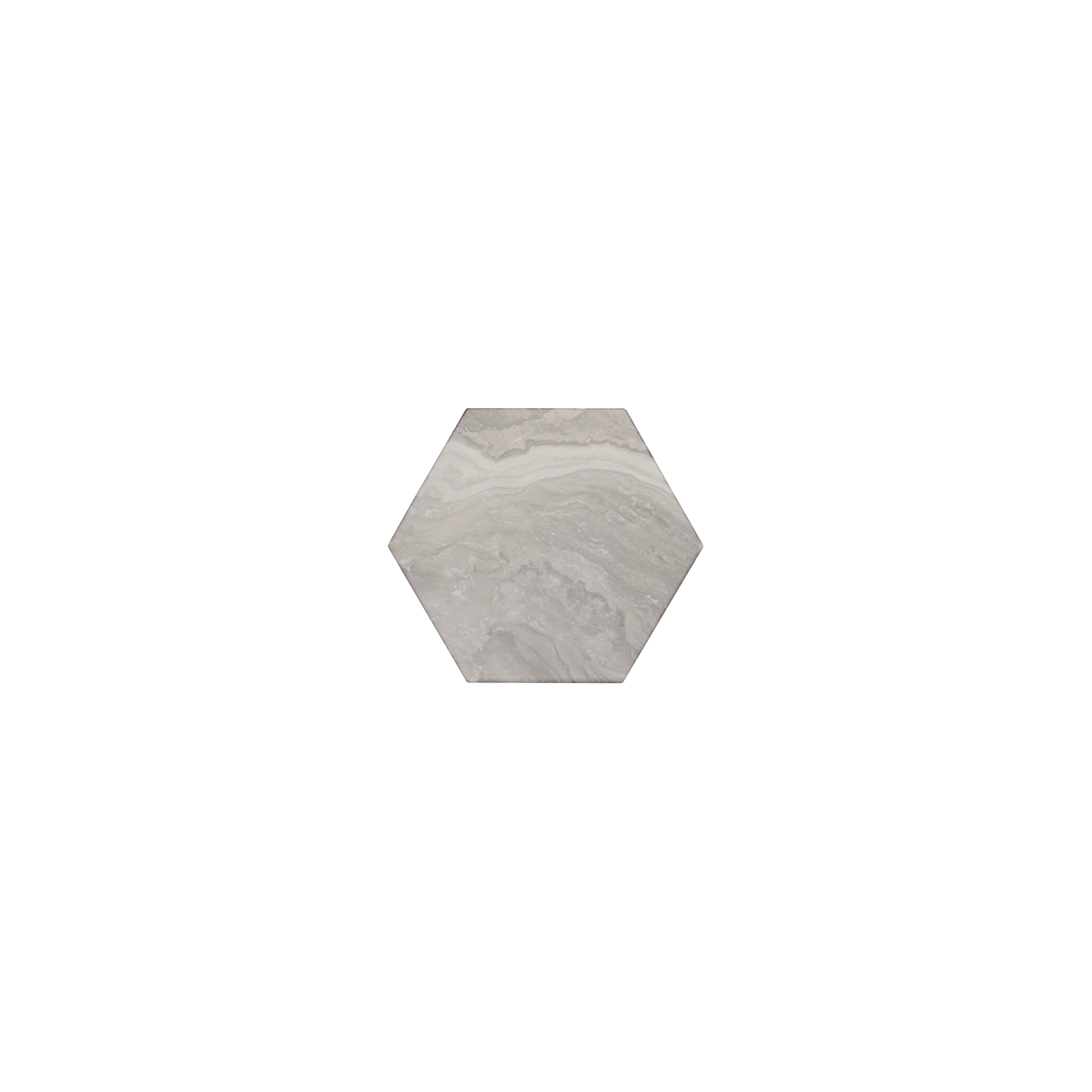 STORM GRAY HEXA NAT BOLD RECT 20 X 20