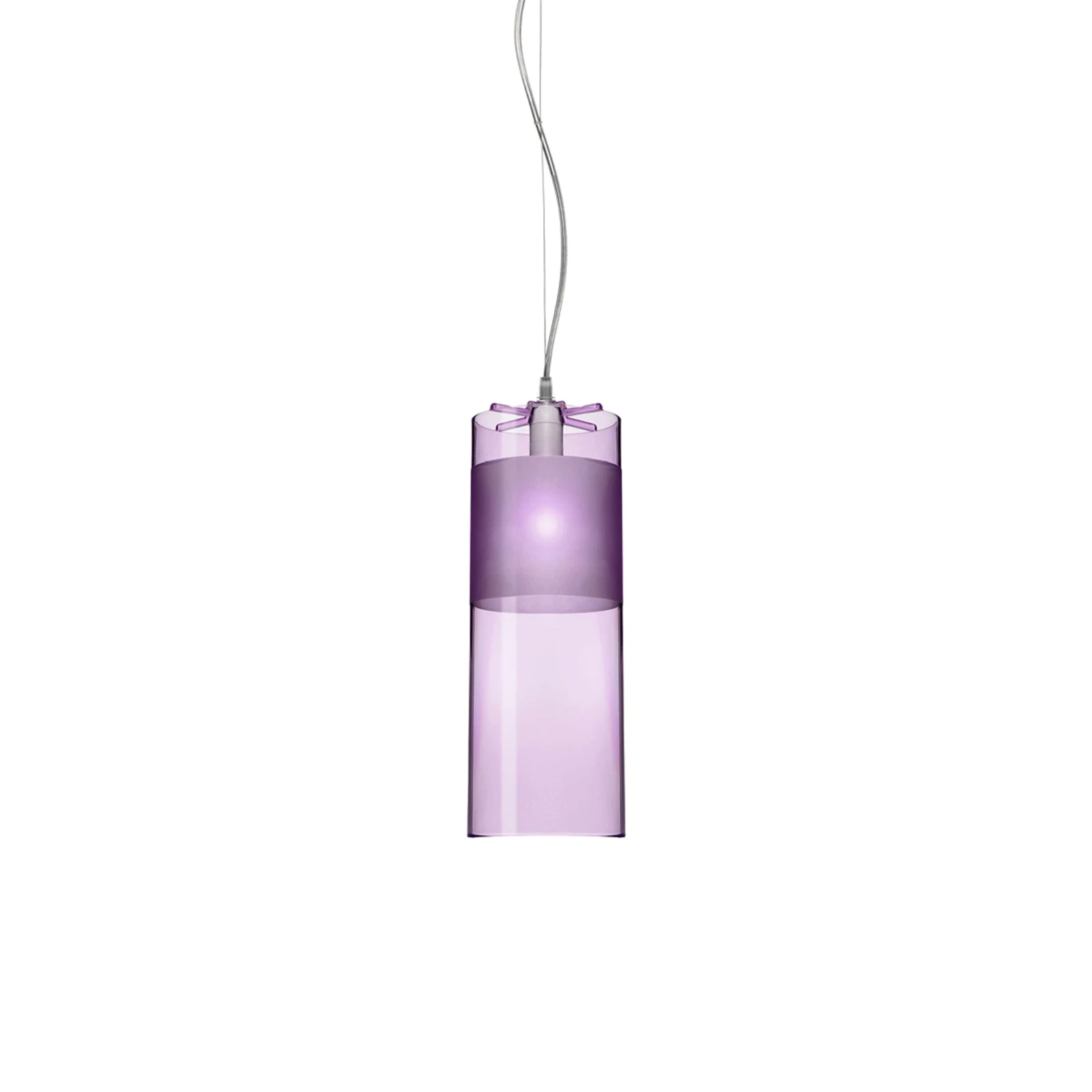 EASY LAMPARA SUSPENDIDA COLOR VIOLETA COD. 09011/W7