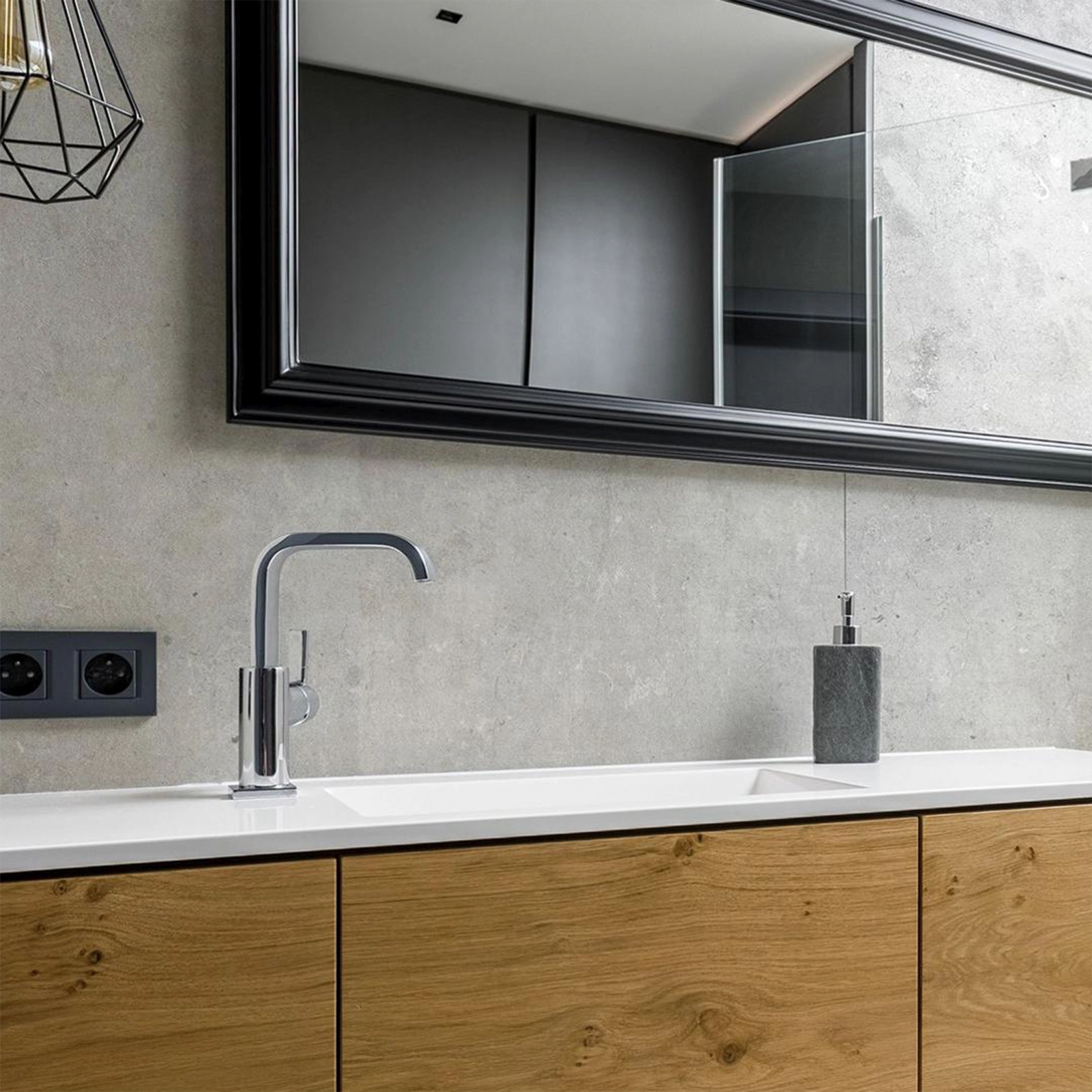 ROCKO PANEL DECORATIVO CONCRETO 1.30 X 2.80 MTS