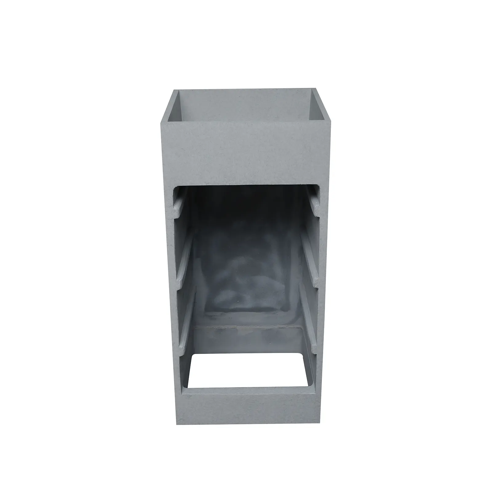 LAVAMANOS CONCRETO PEDESTAL TORRE GRIS CLARO