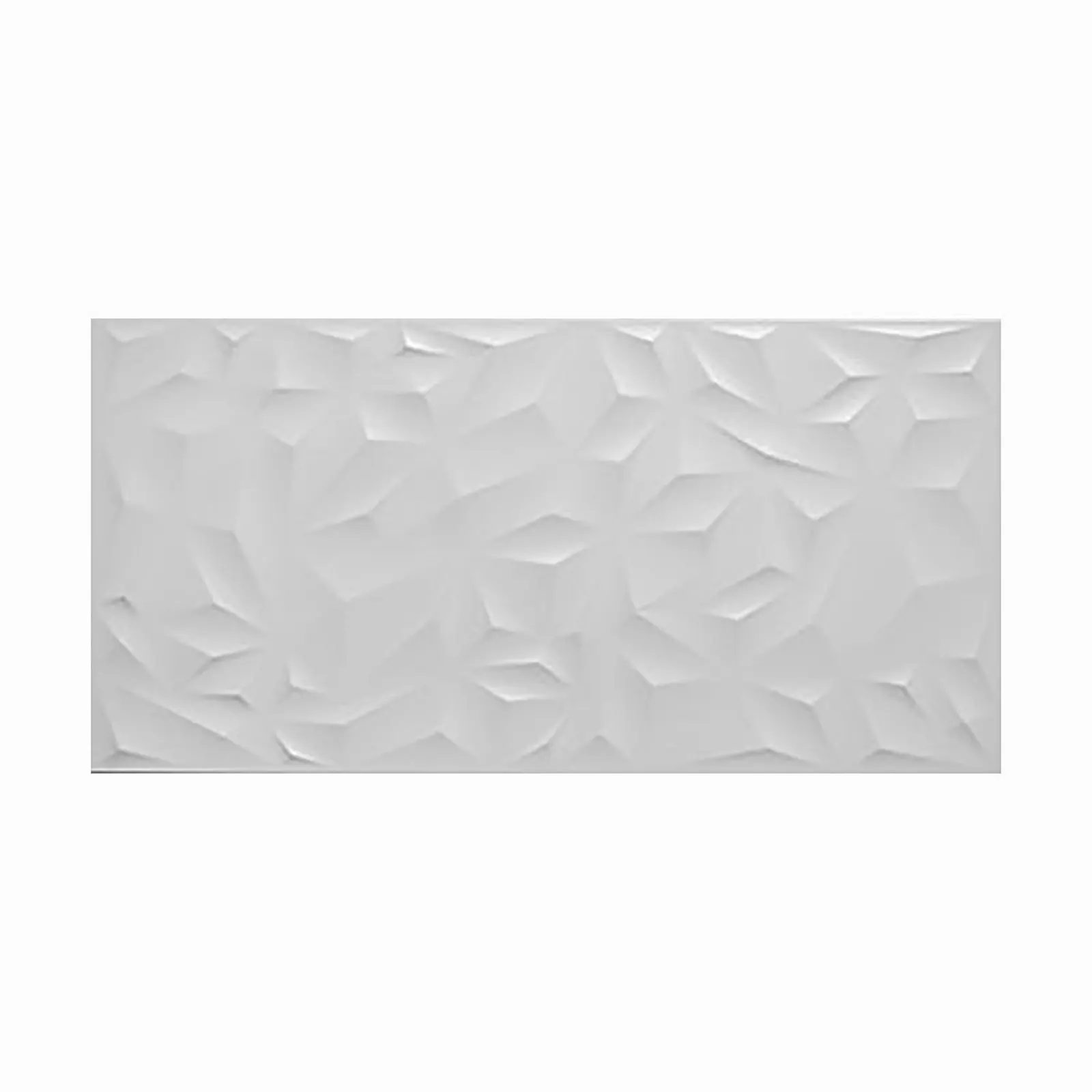 PURE ORIGAMI WHITE N MATE RECT. 45 X 90
