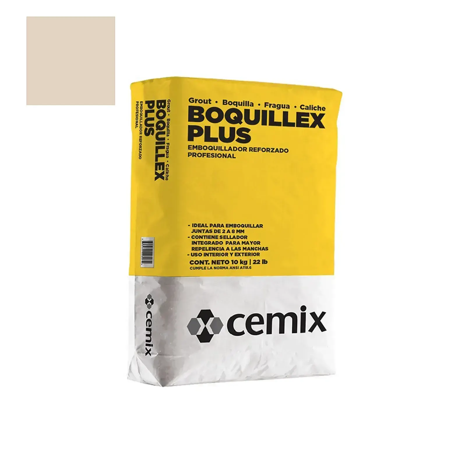 BOQUILLEX PLUS ARENA CON ARENA SACO 10KG