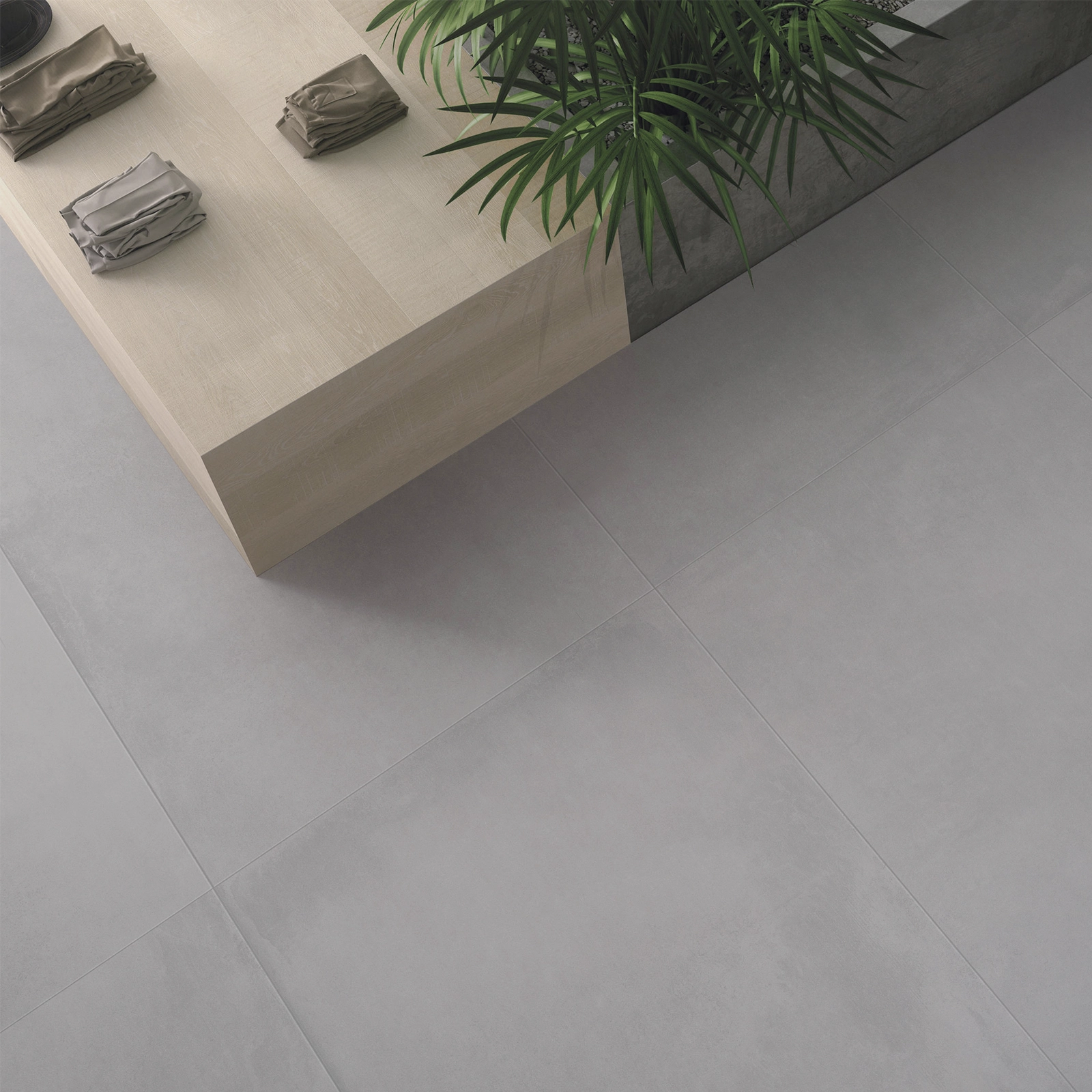 CONCREART GRIS CLARO MATE RECT. U1 60 X 120