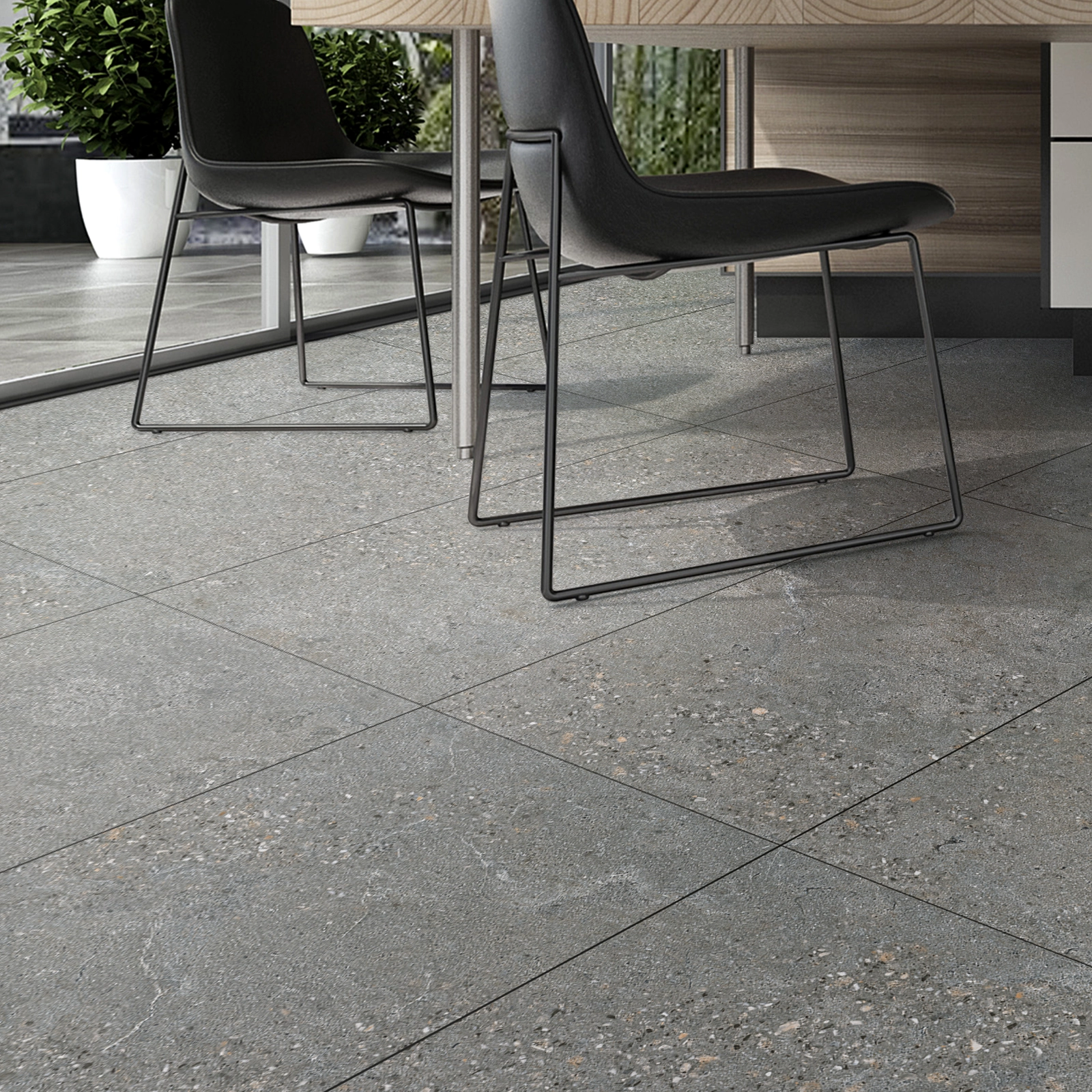 KINABALU GREY (P) 45 X 90