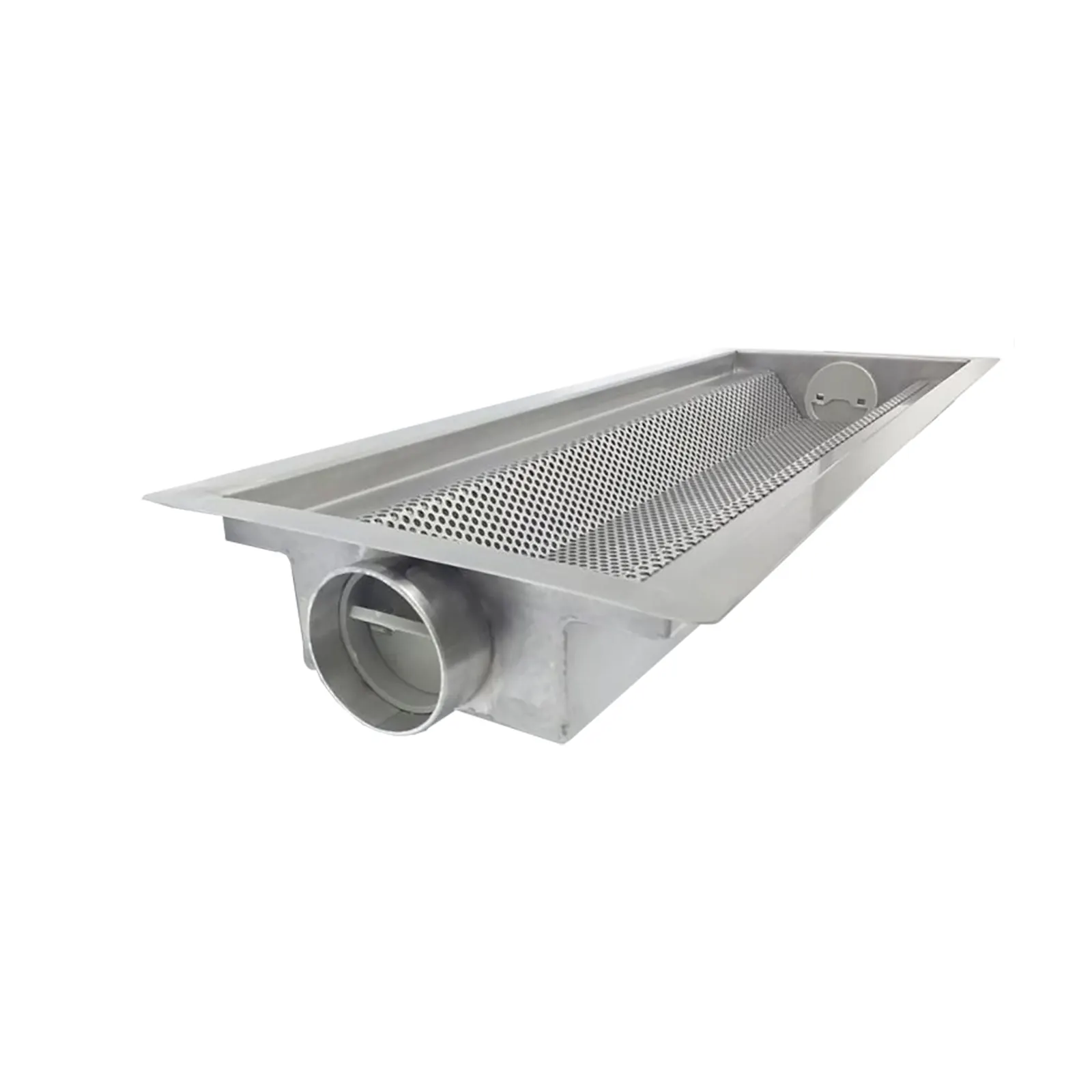 PUBLIC CROMO DESAGUE BASE SIN TAPA RECTANGULAR 500 MM (REQUIERE 027445) 933