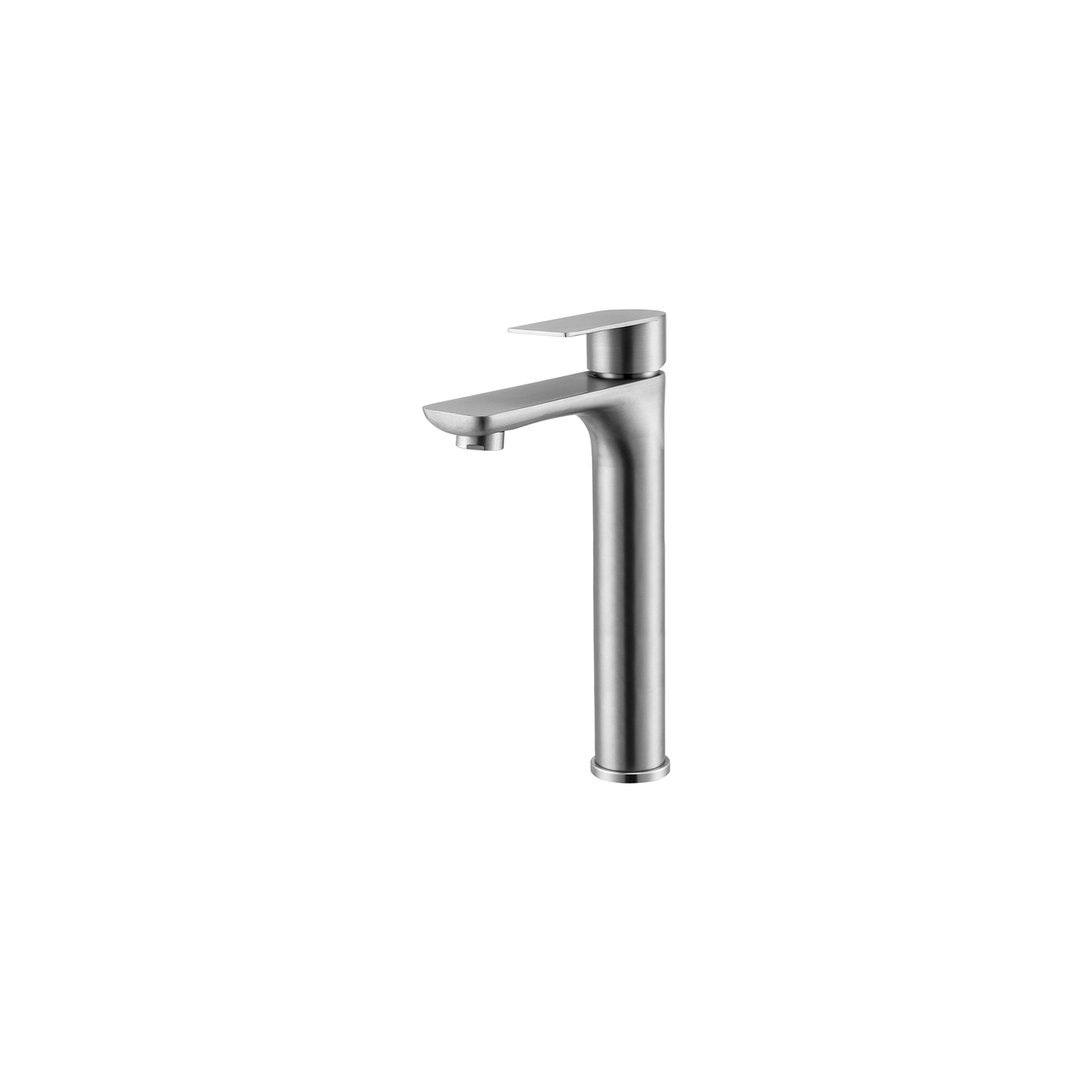 CITY INOX SATIN GRIF LAV CAÑO ALTO MEZCLADORA MONOMANDO SIN DESAGUE IN-H2045-1