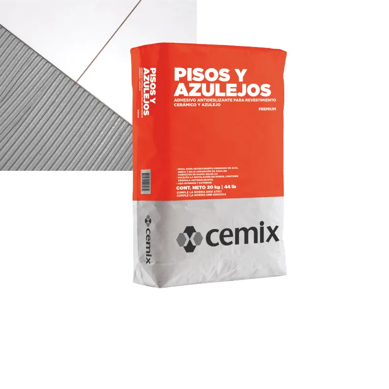 CEMIX PISOS Y AZULEJOS GRIS SACO