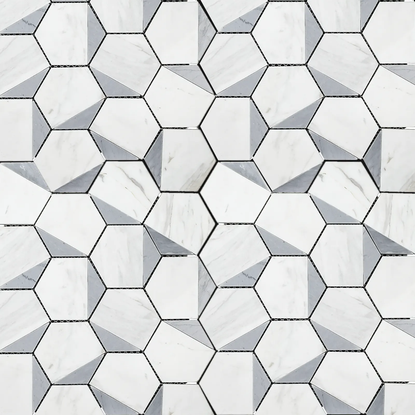 MOSAICOS  HEXA BRILLANTE