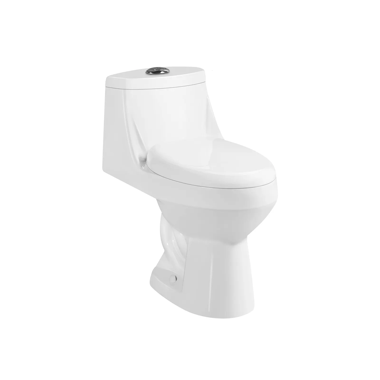 MISTY II BLANCO HUESO INODORO ONE PIECE C/ASIENTO ELONG CIERRE LENTO DOBLE PUSH 3-4.8 LTS LX-2016