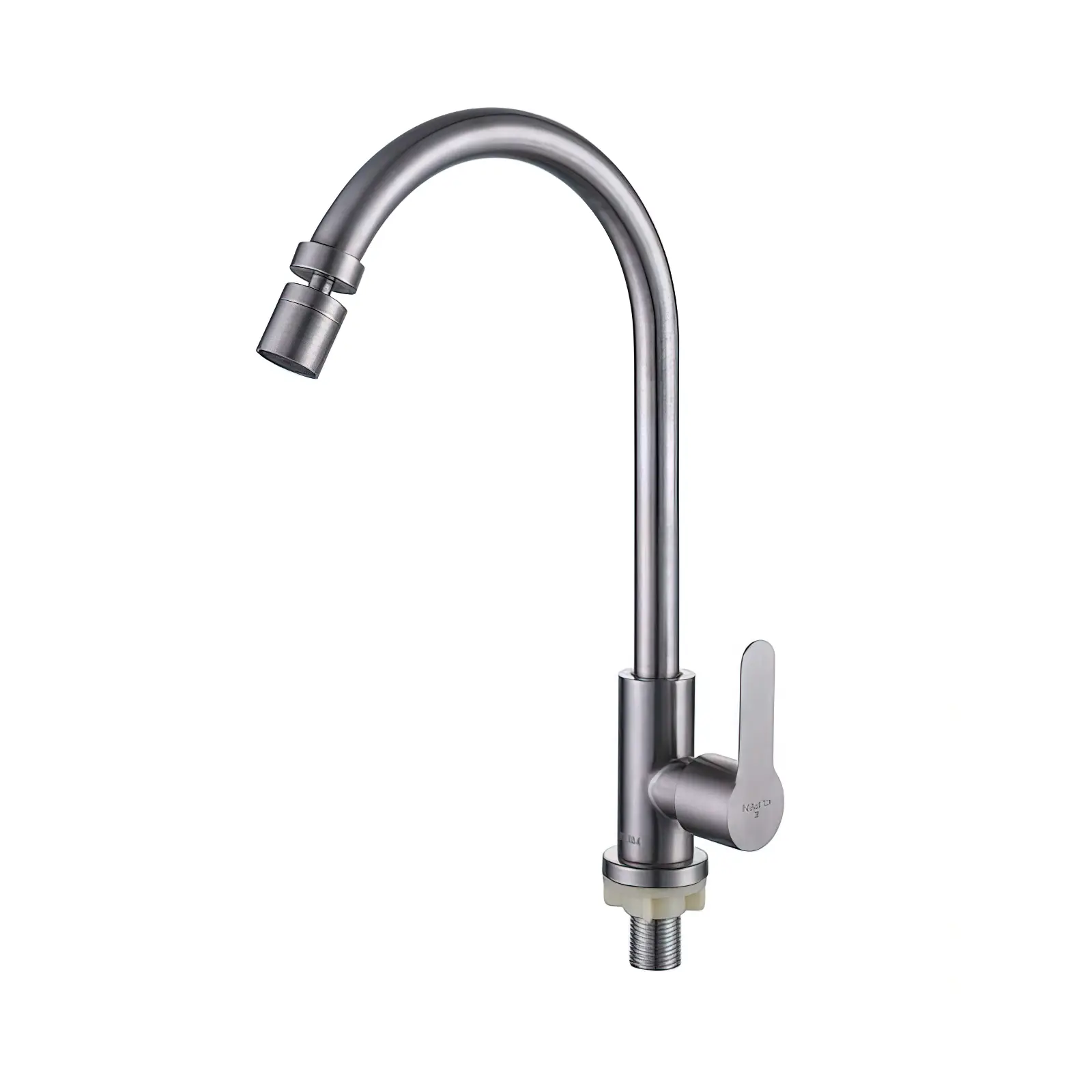 GRIFO DE COCINA AGUA FRIA CUELLO DE GANSO HOME