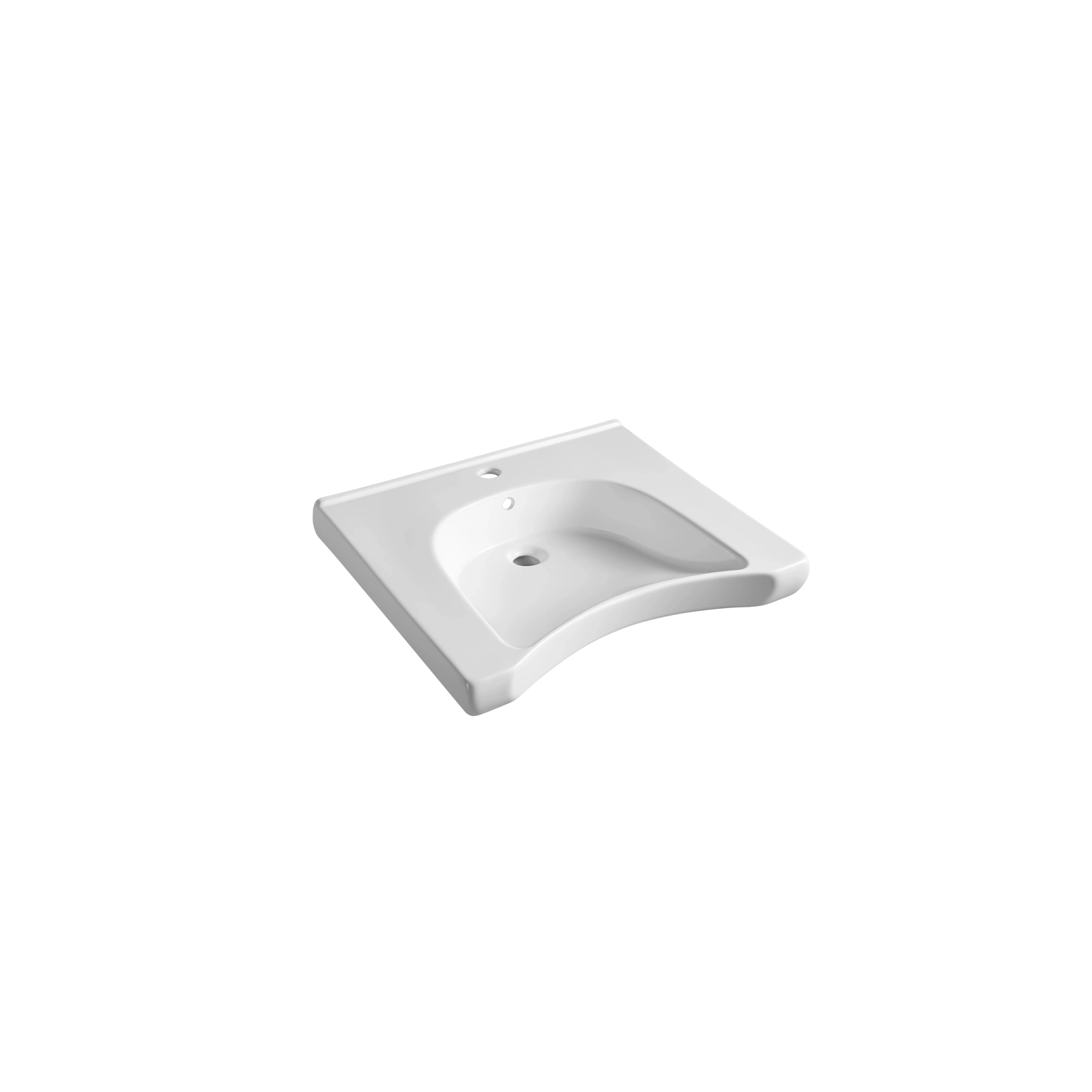 KAPPA ADA BLANCO LAVAMANOS DE COLGAR INCLUYE KIT INSTALACION HDB-6555