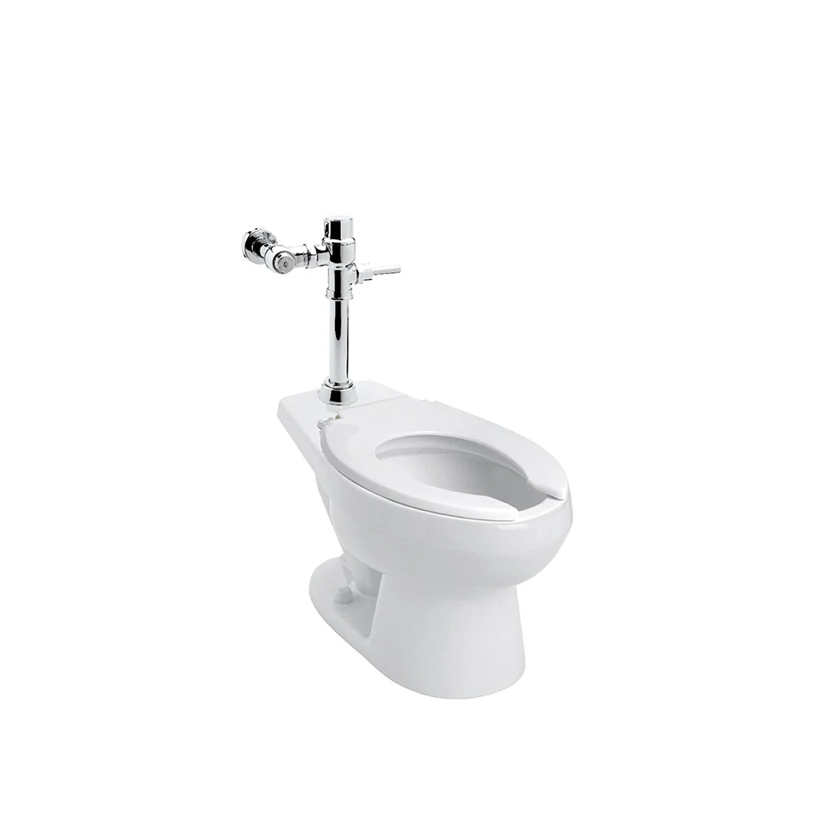 HELVEX COMBO INODORO INST. NAO CON ASIENTO ANTIBAC Y FLUXOMETRO DE PALANCA
