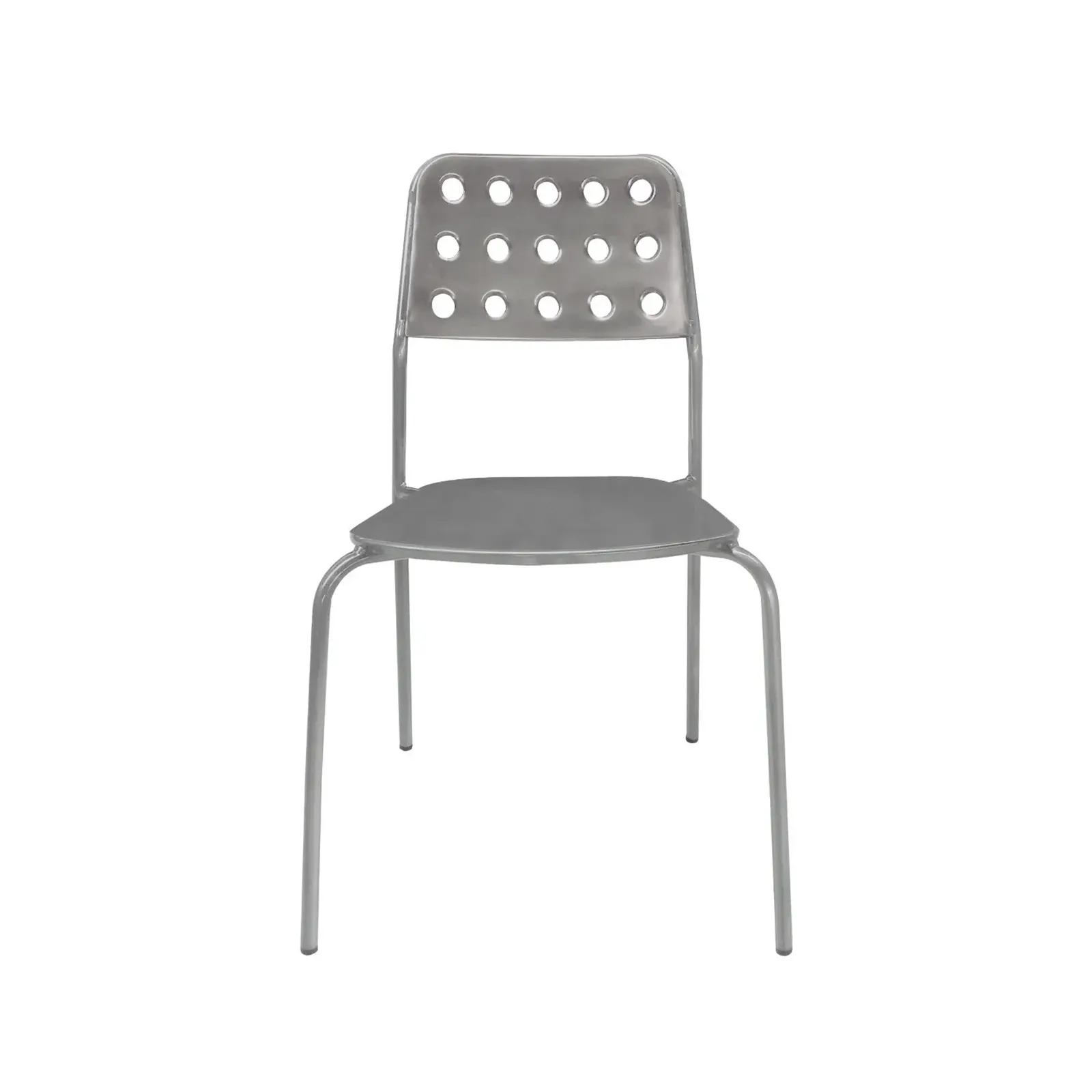 SHOT SILLA SIN BRAZOS COLOR ALUMINIO 168 20