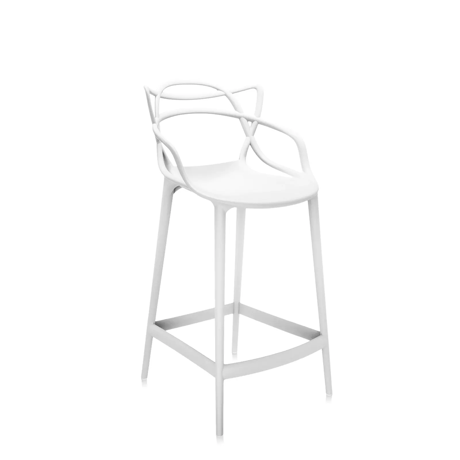 MASTERS STOOL H.75 COLOR BLANCO 05868/03