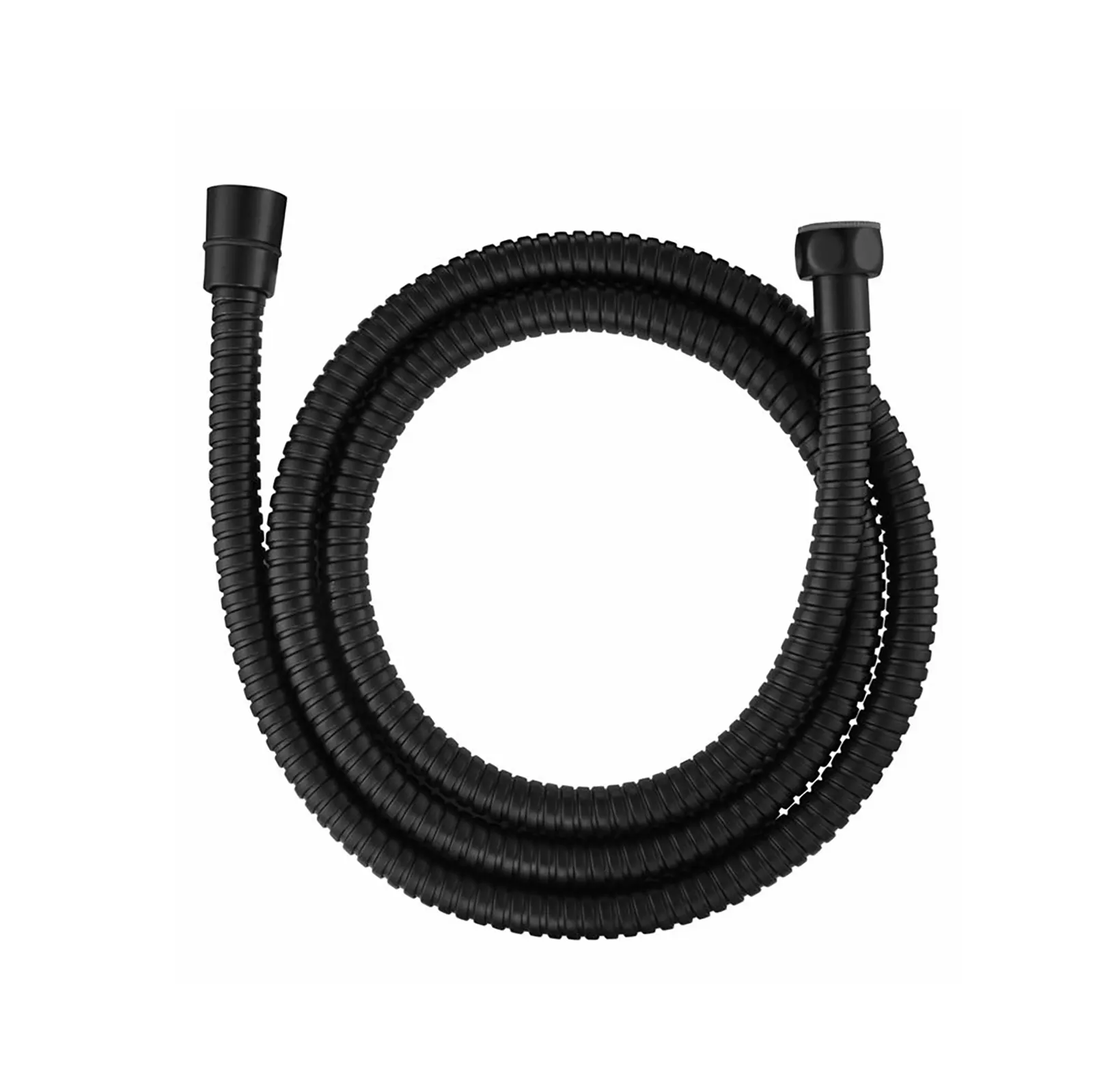 KUBIKA NEGRO MATE  GRIFO DUCHA TELEDUCHA CON BARRA MANGUERA Y TEL
