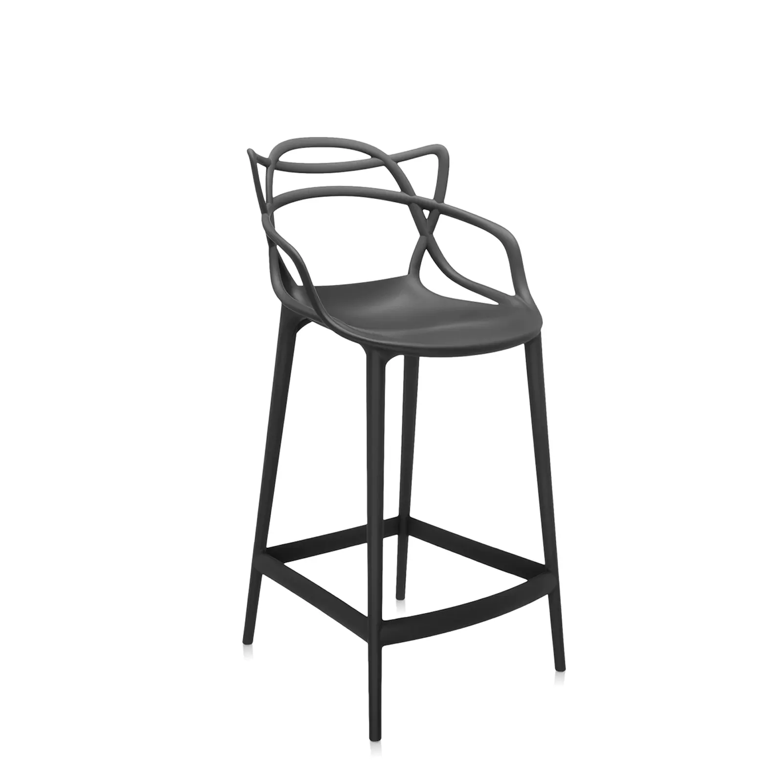 MASTERS STOOL H.75 COLOR NEGRO 05868/09