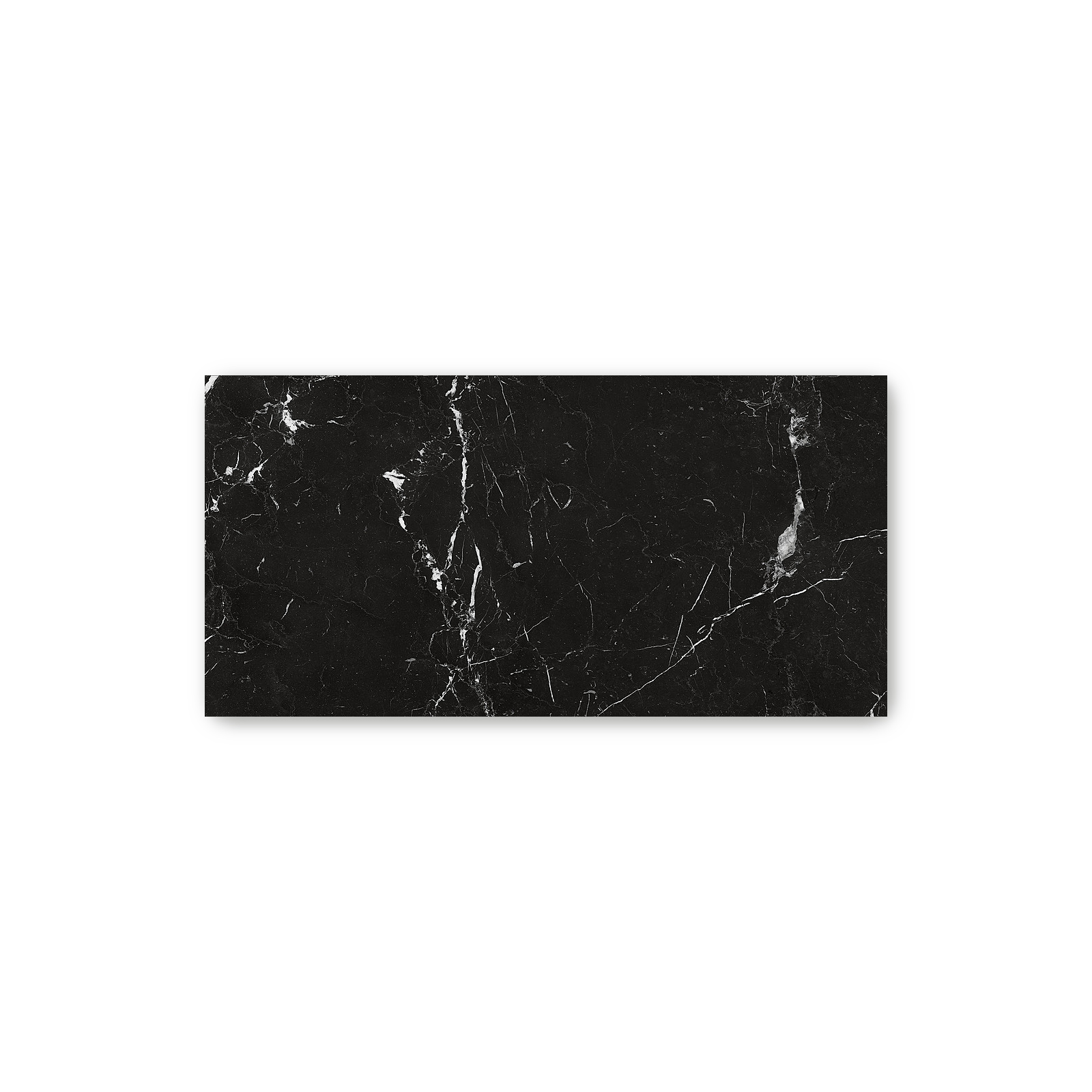 ALLMARBLE ELEGANT BLACK LUX RECT. M393 75 X 150