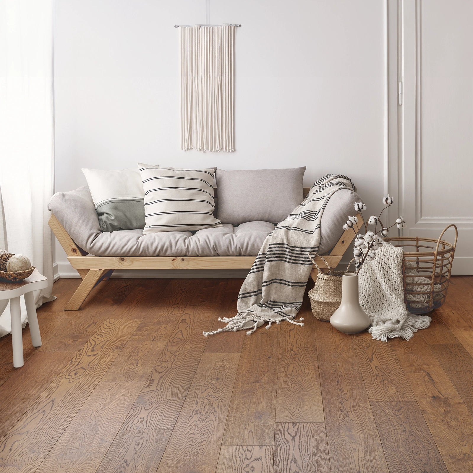 PISO DE MADERA ENG WOOD CHESTNUT RUSTICO ACEITE 125X400-1200MM