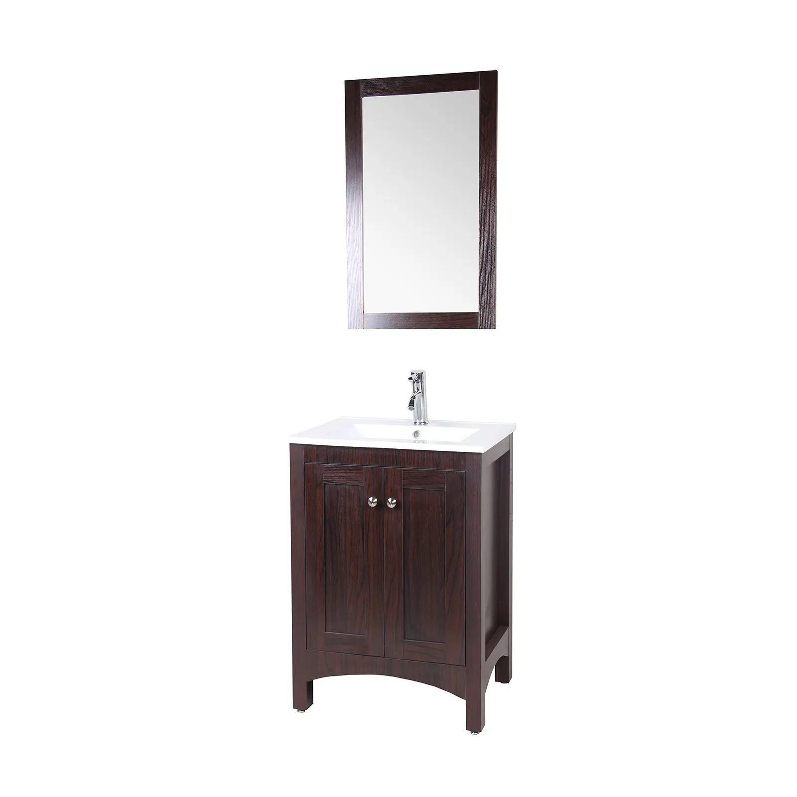 vermont mueble de baño con lavamanos, espejo y gabinete