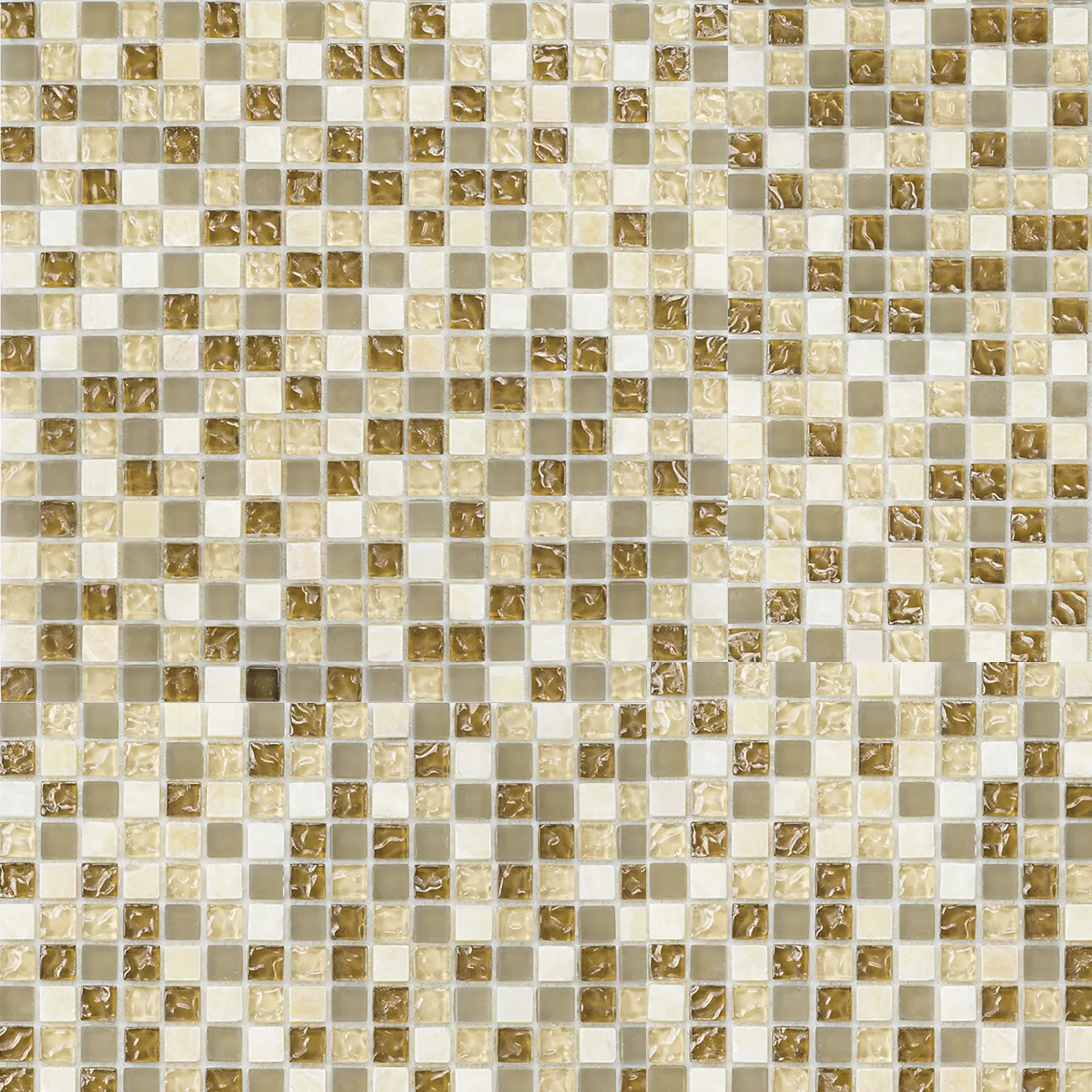 VETRO PIEDRA BEIGE VP06 (1.5 X 1.5) 30 X 30