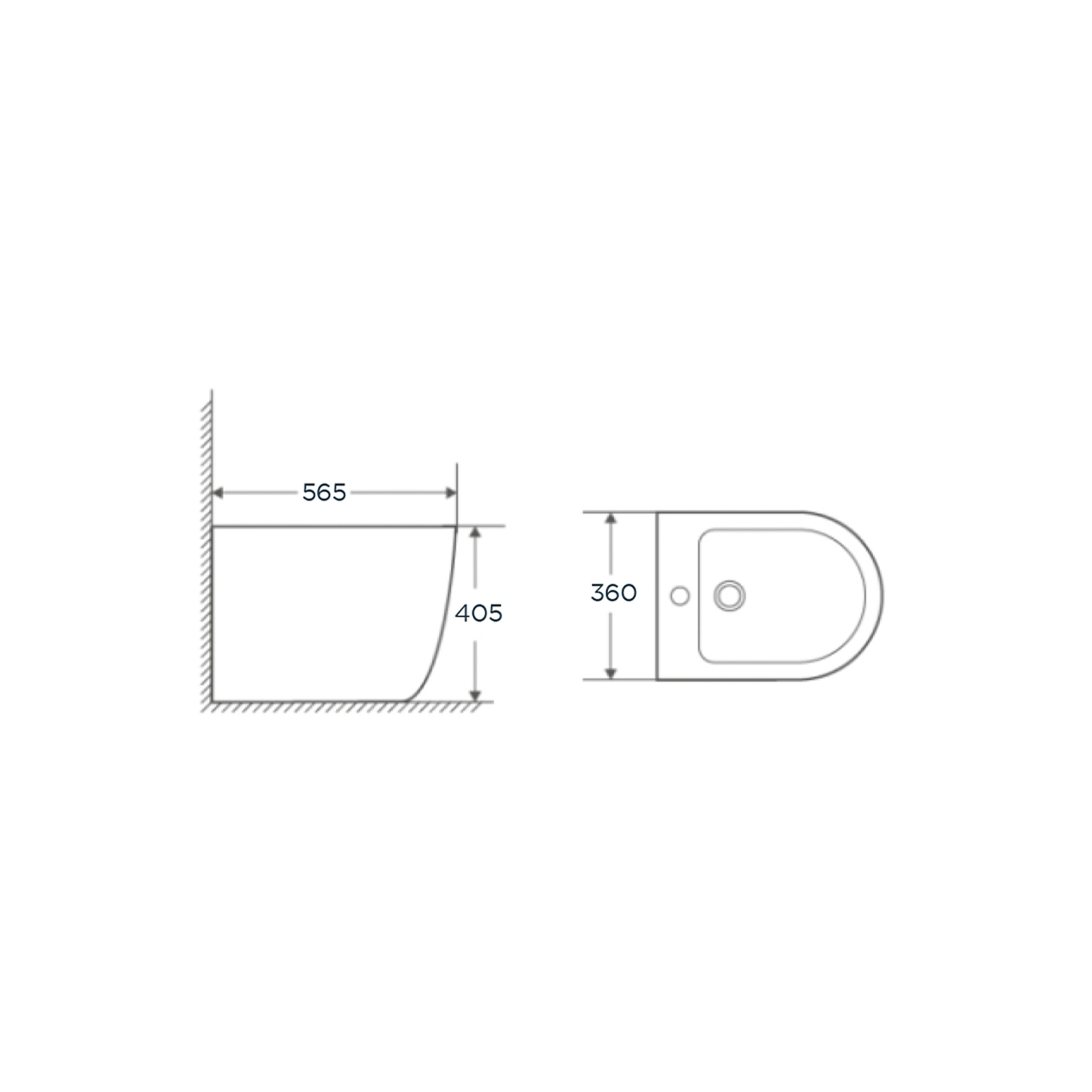 BIDET MONOBLOCK TADEUS II