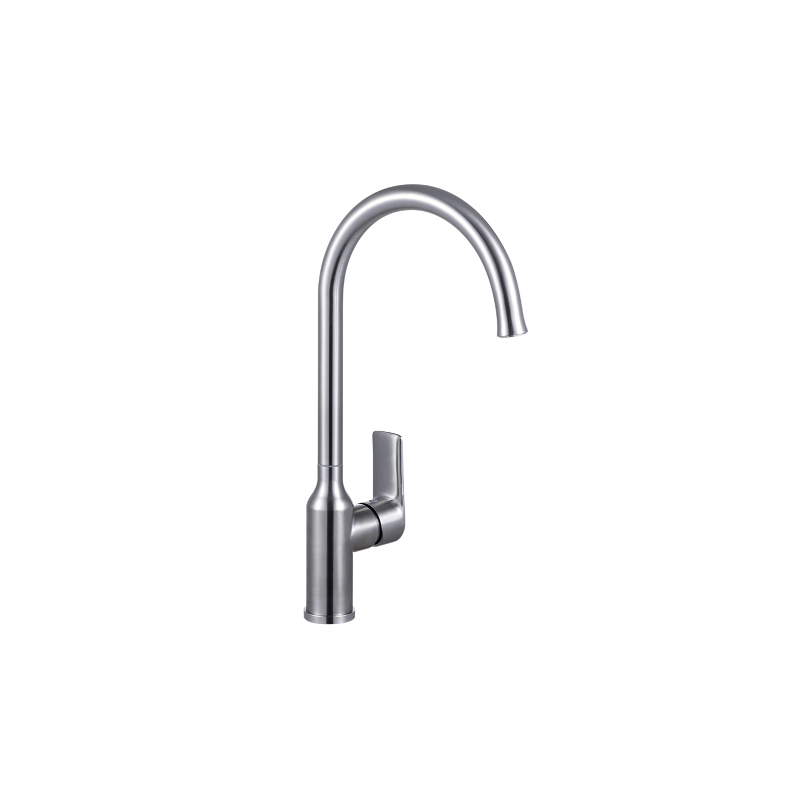 CITY INOX SATIN GRIF COCINA MEZCLADORA MONOMANDO CUELLO GANSO IN-H3024A